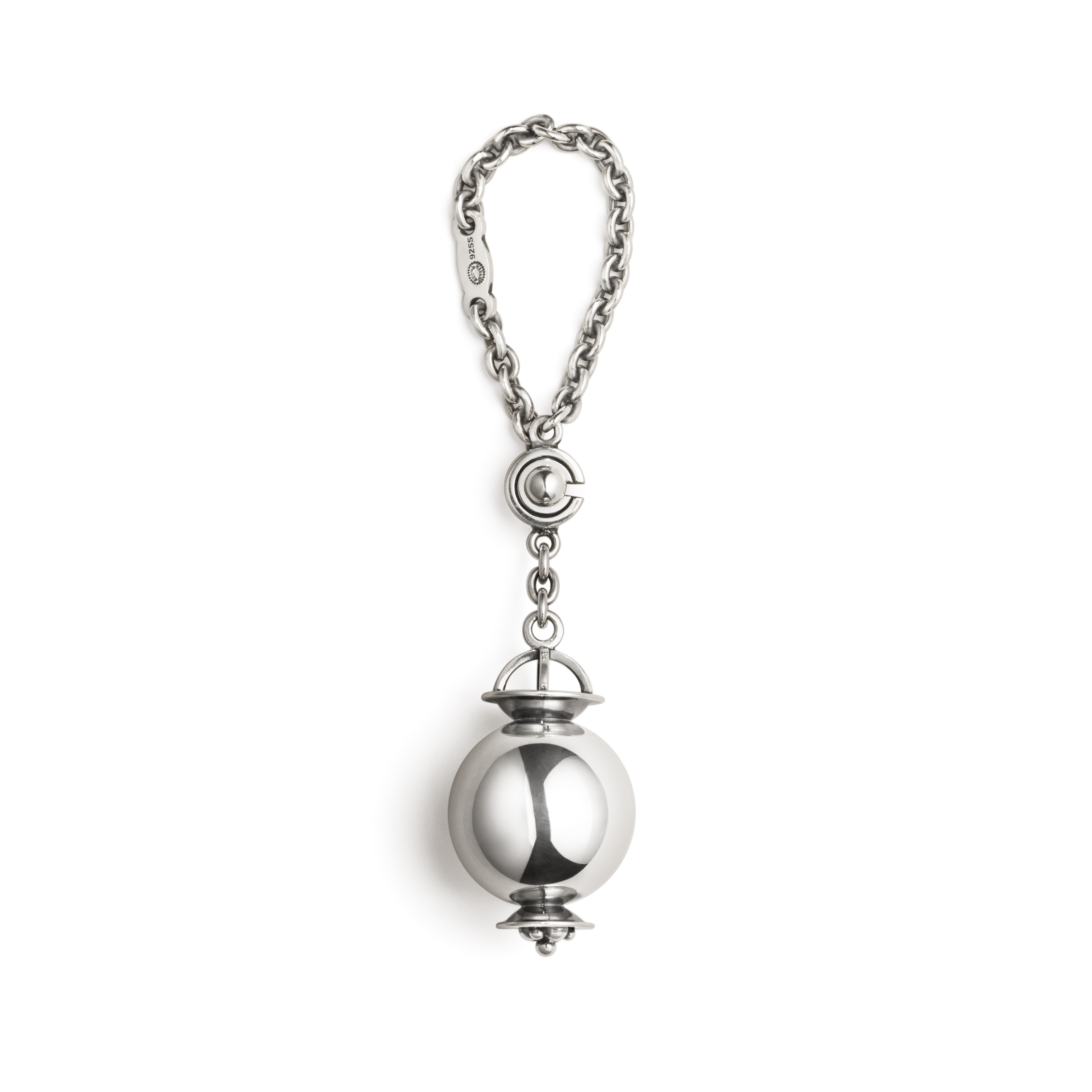 Georg Jensen - Orb kæde Nøglering - Nøglering - Sølv - 10020840