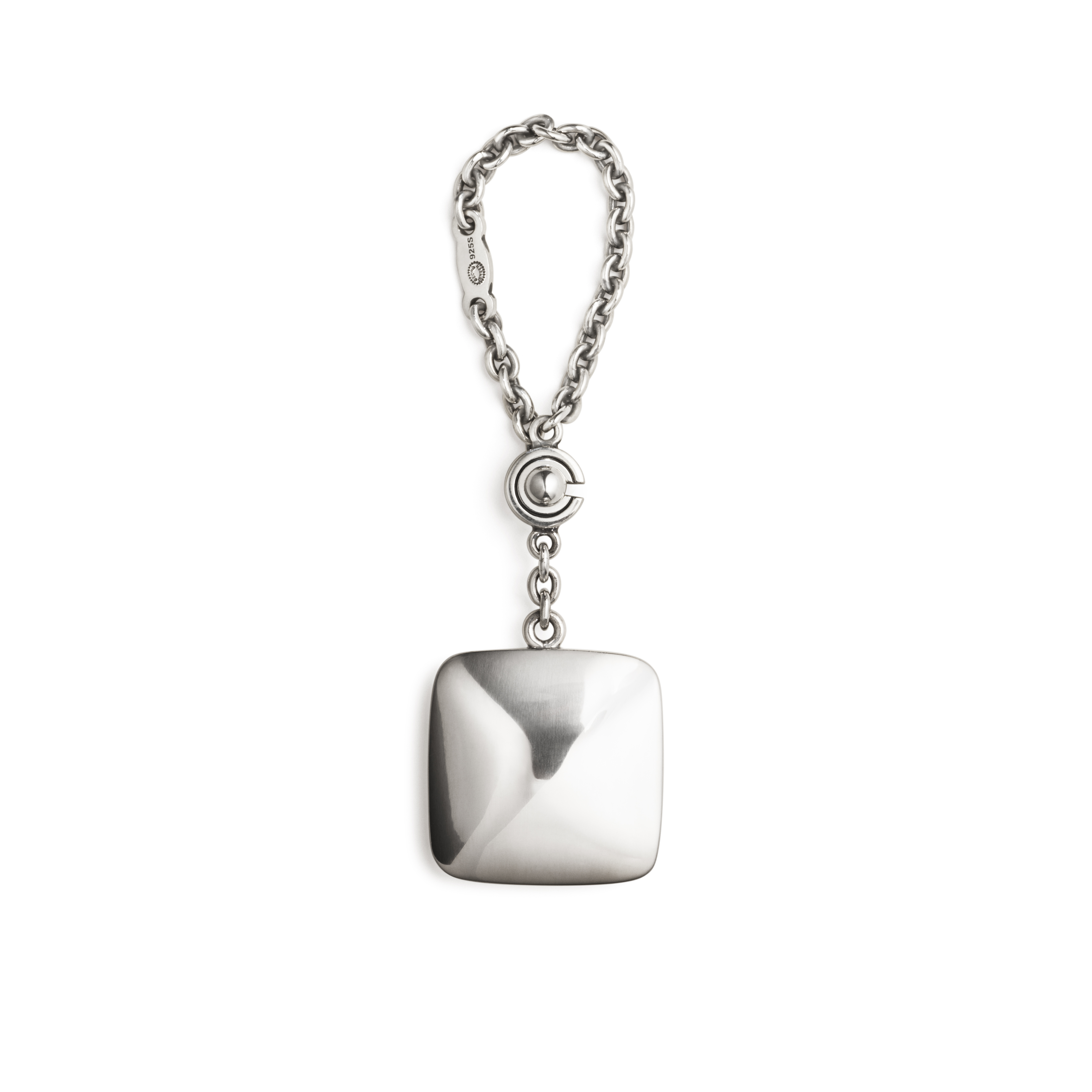 Georg Jensen - Facet kæde Nøglering - Nøglering - Sølv - 10020842