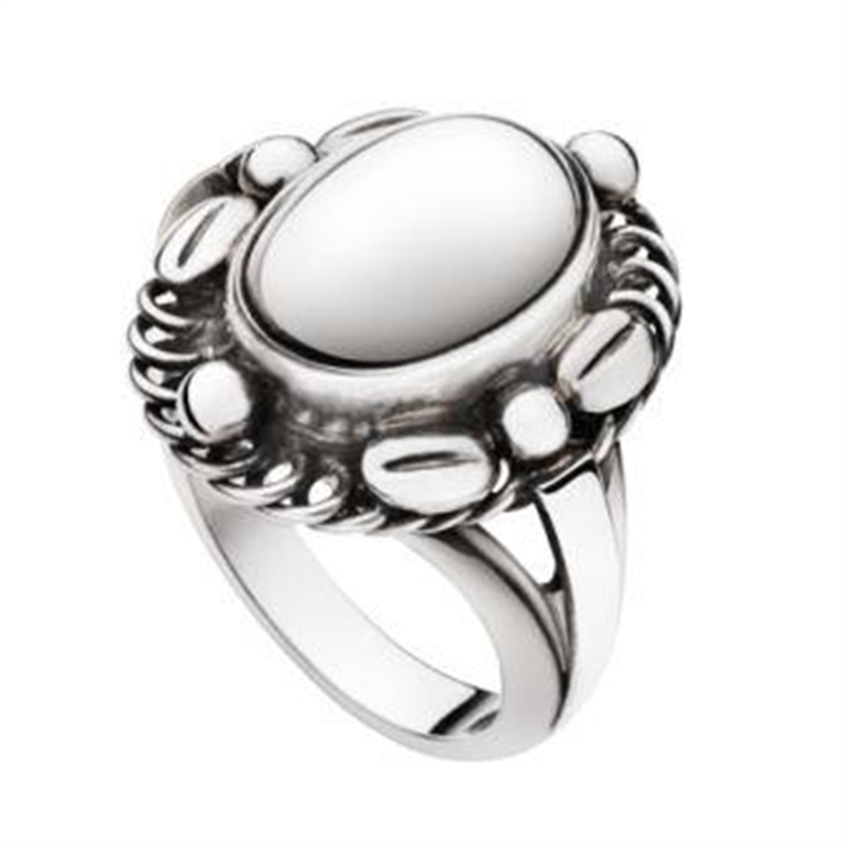 Georg Jensen - Moonlight Blossom ring - Sølv - 200003080054 54