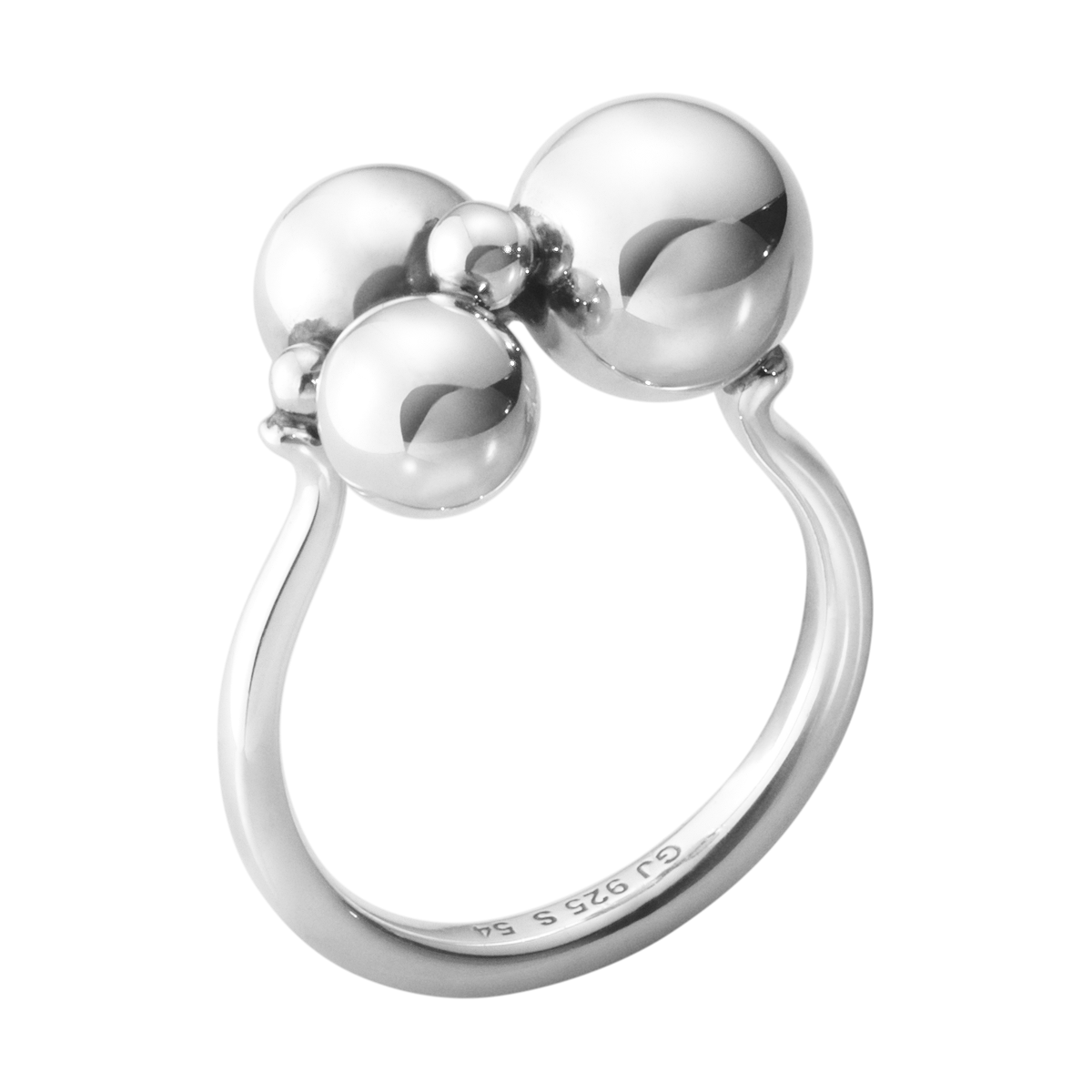 Georg Jensen: Moonlight Grapes Ring - Sølv - 20001007 59