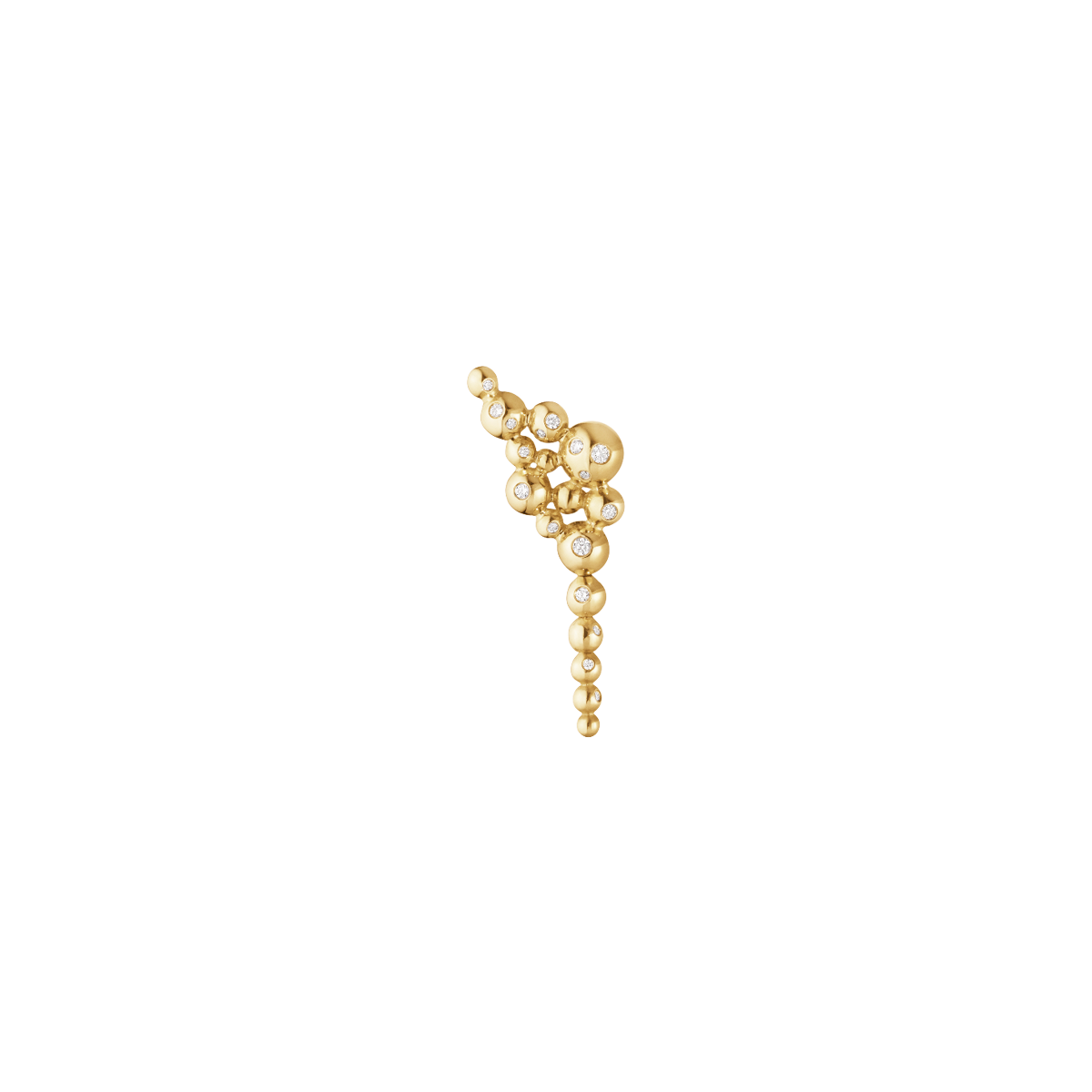 Georg Jensen - Moonlight Grapes Earcuf - Ørering - Højre - 18 KT Guld - Diamant - 20001193 Højre