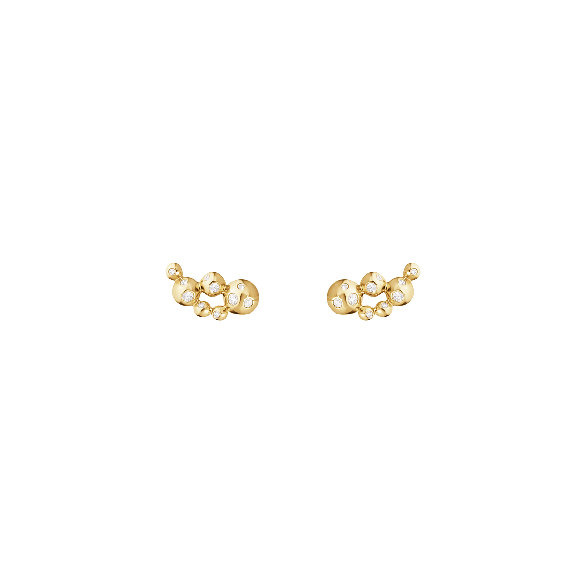 Georg Jensen - Moonlight Grapes Earcuf - Ørering - 18 KT Guld - Diamant - 20001194