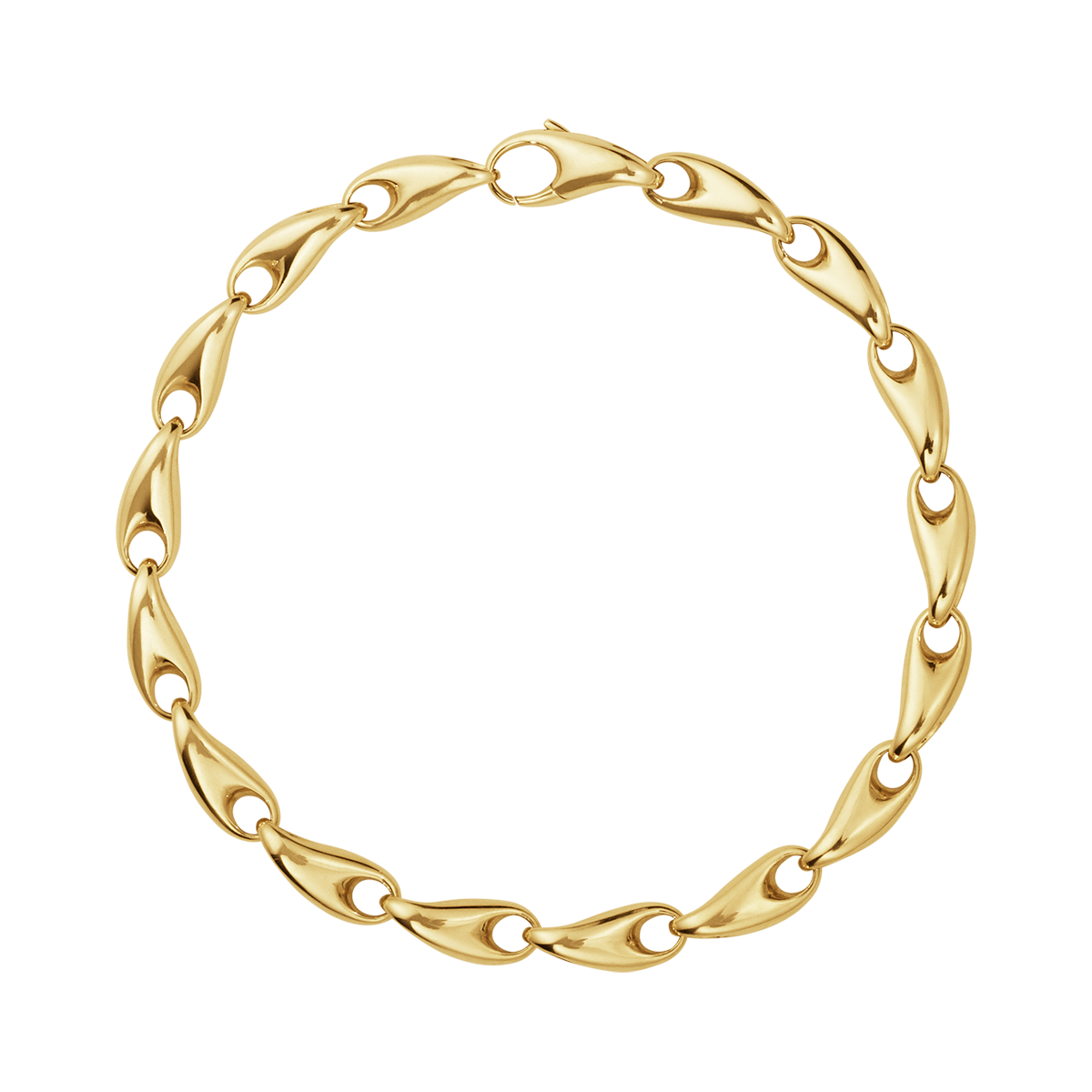 Georg Jensen: Reflect Armring - Armbånd - Guld - 20001267 Medium