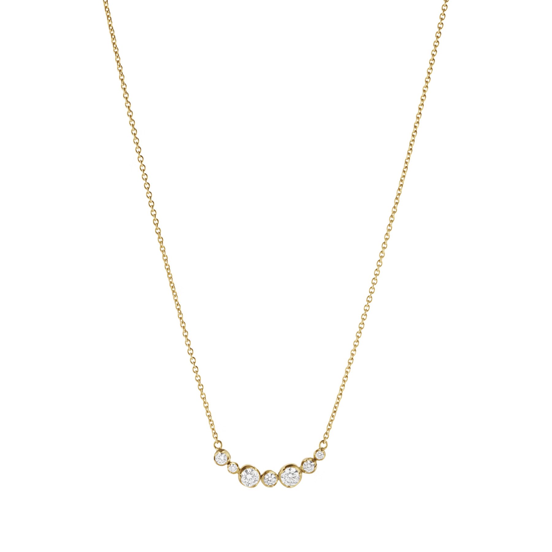 Georg Jensen - SIGNATURE DIAMONDS vedhæng - Guld - Halskæde - 20001306