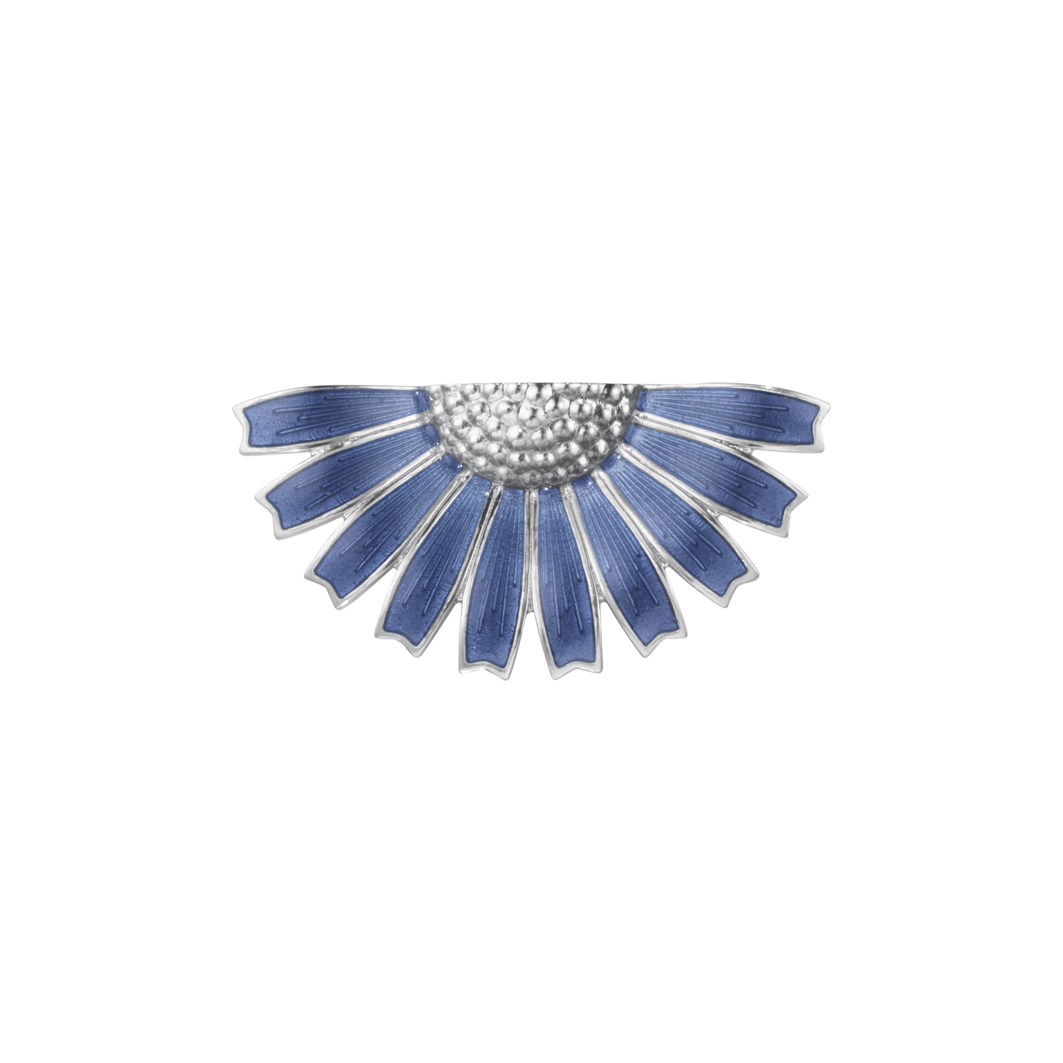 Georg Jensen - Daisy Halv blomst - Broche - Blå - 20001549