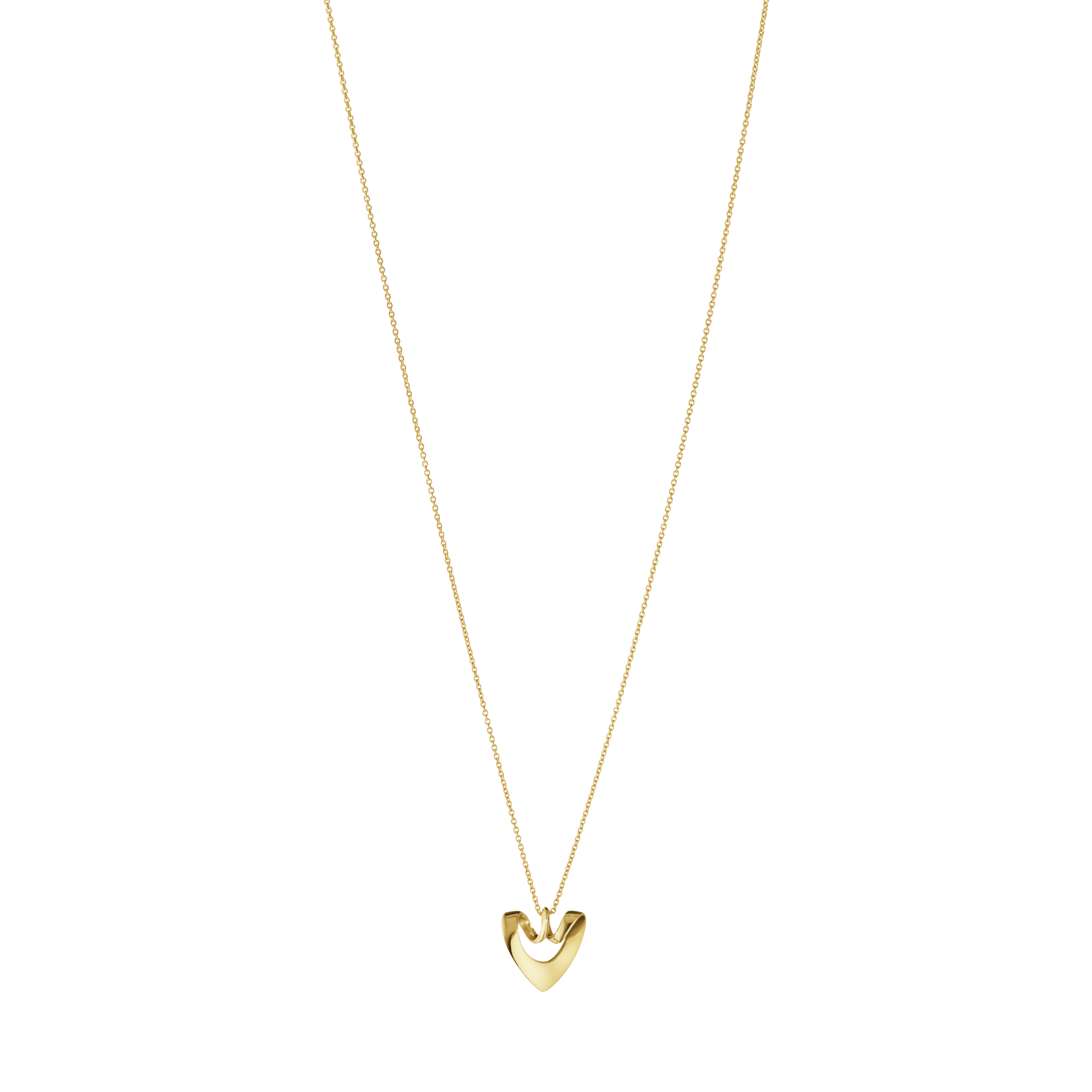 Georg Jensen - Hearts of Georg Jensen - Halskæde m. vedhæng - Guld - 20001676