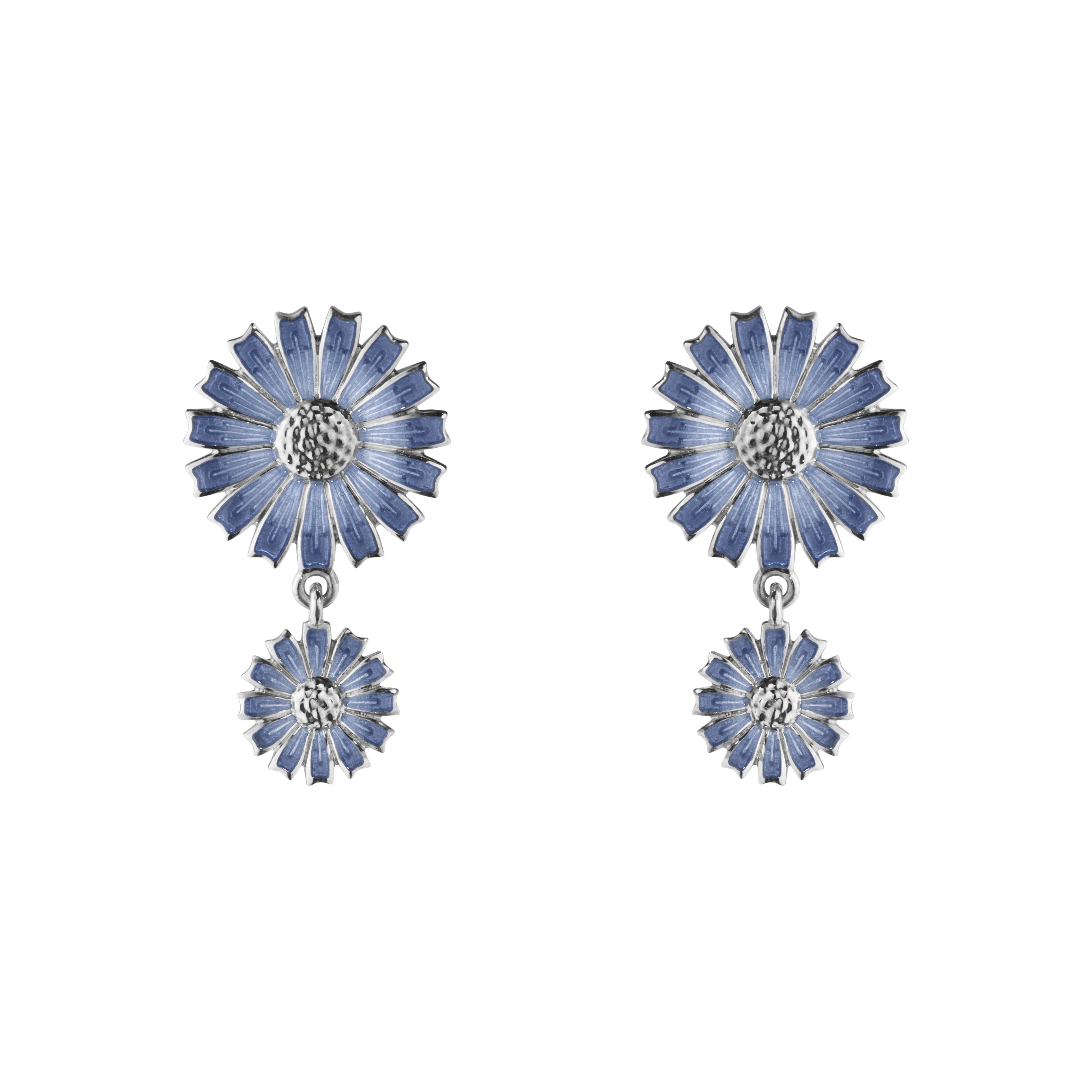 Georg Jensen - DAISY dobbelt Øreringe - 20001740
