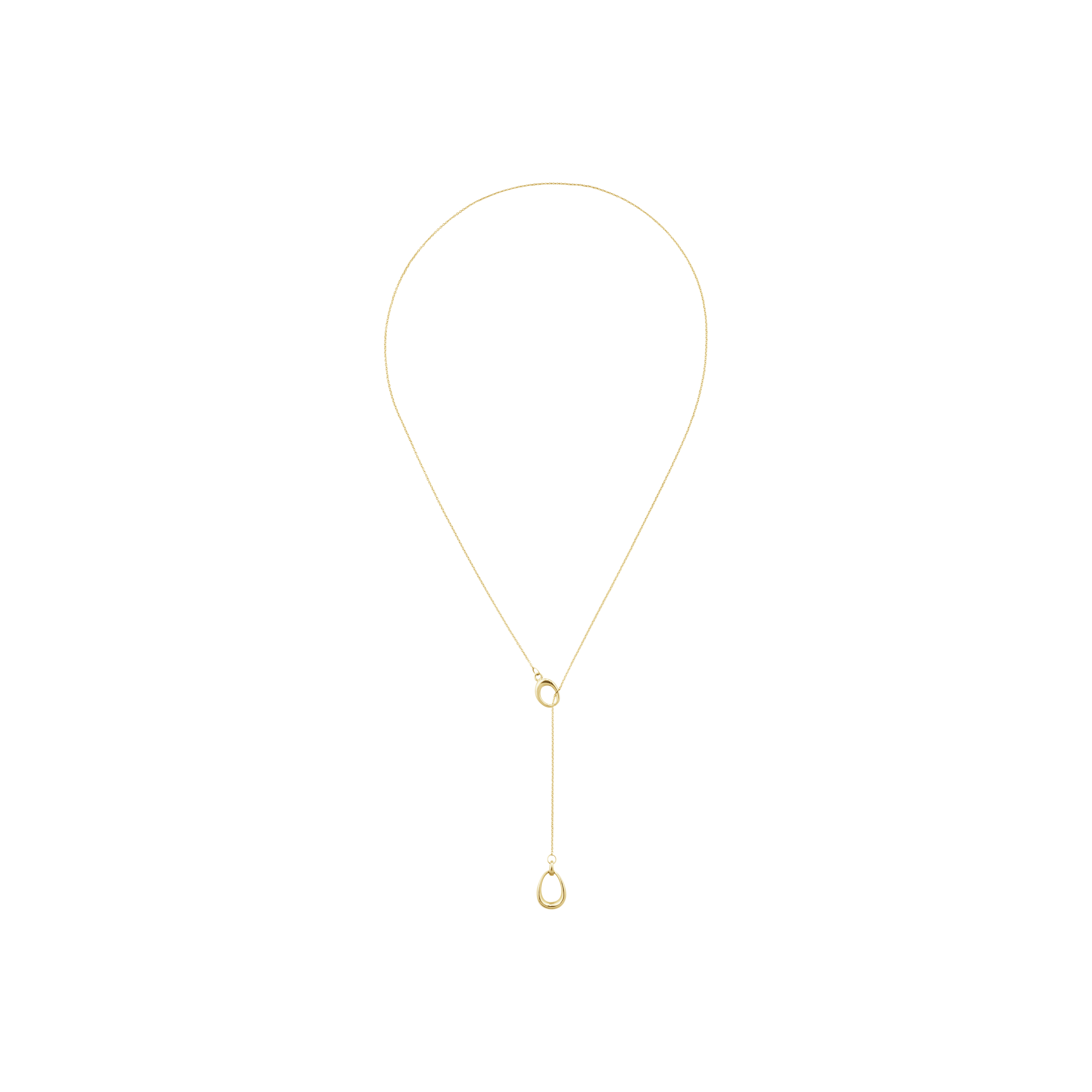 Georg Jensen - Offspring Lariat Halskæde - Vedhæng - guld - 20001751