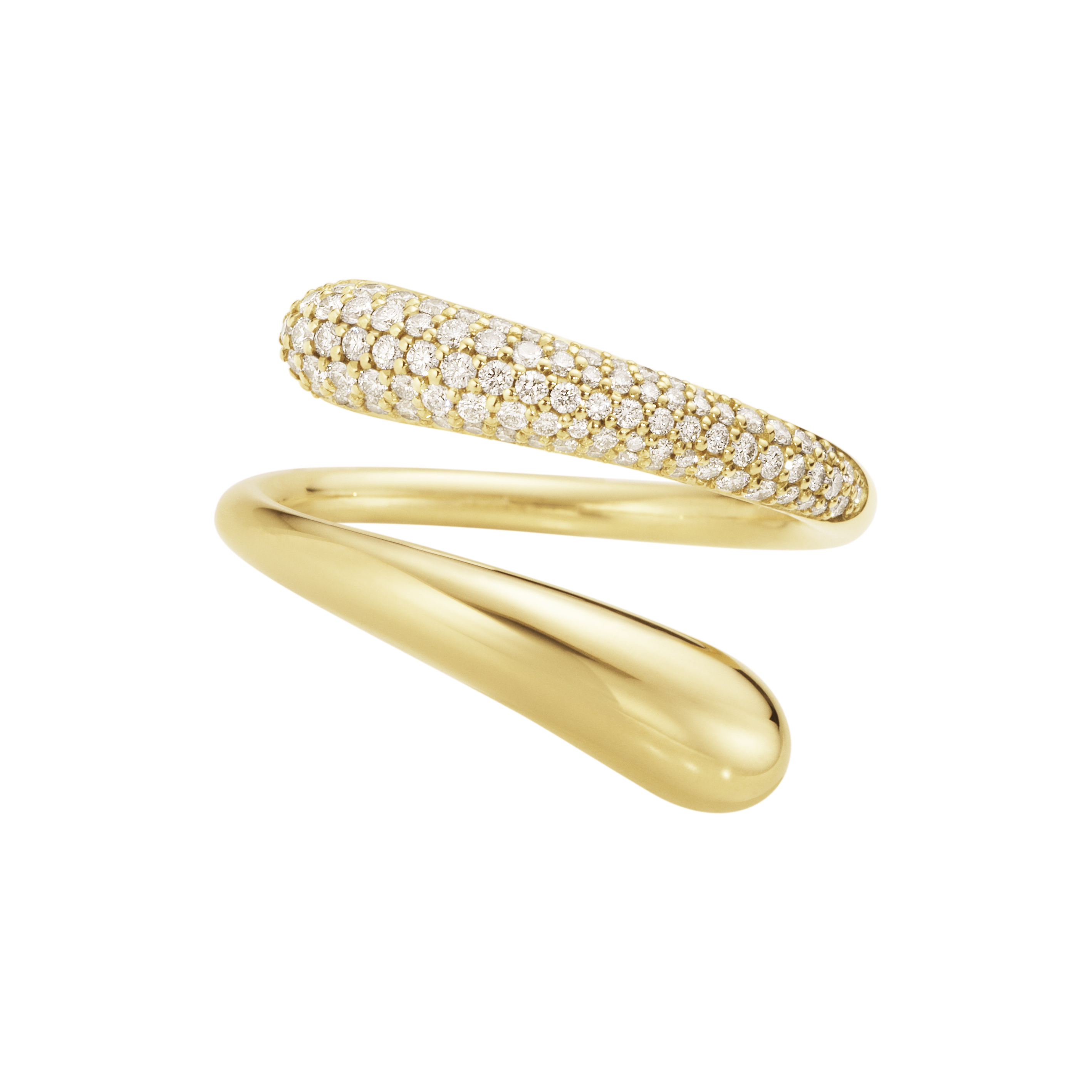 Georg Jensen: Mercy Ring - Guld - Diamanter - 20001832 55