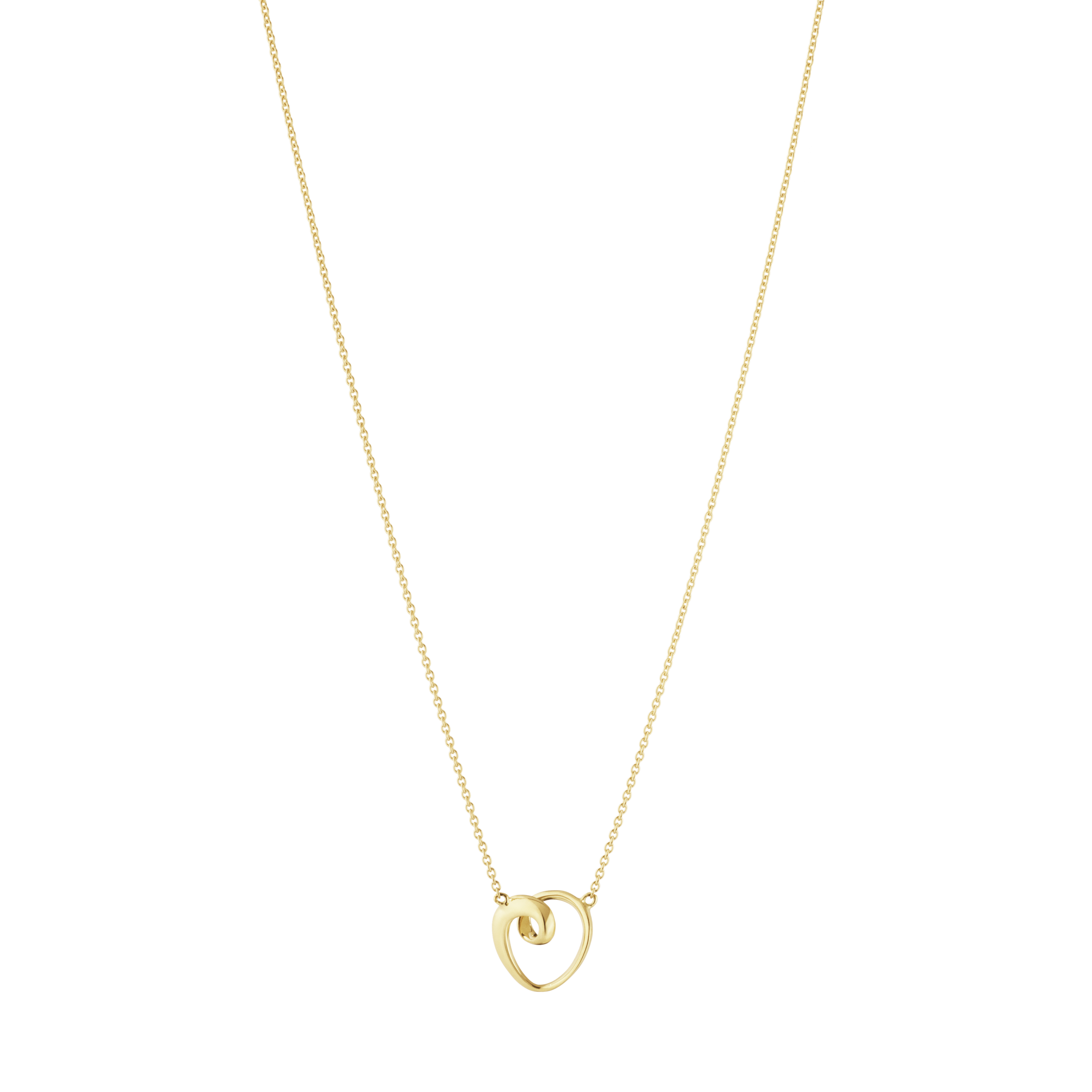 Georg Jensen - Hearts of Georg Jensen - Halskæde m. vedhæng - Guld - 20001873
