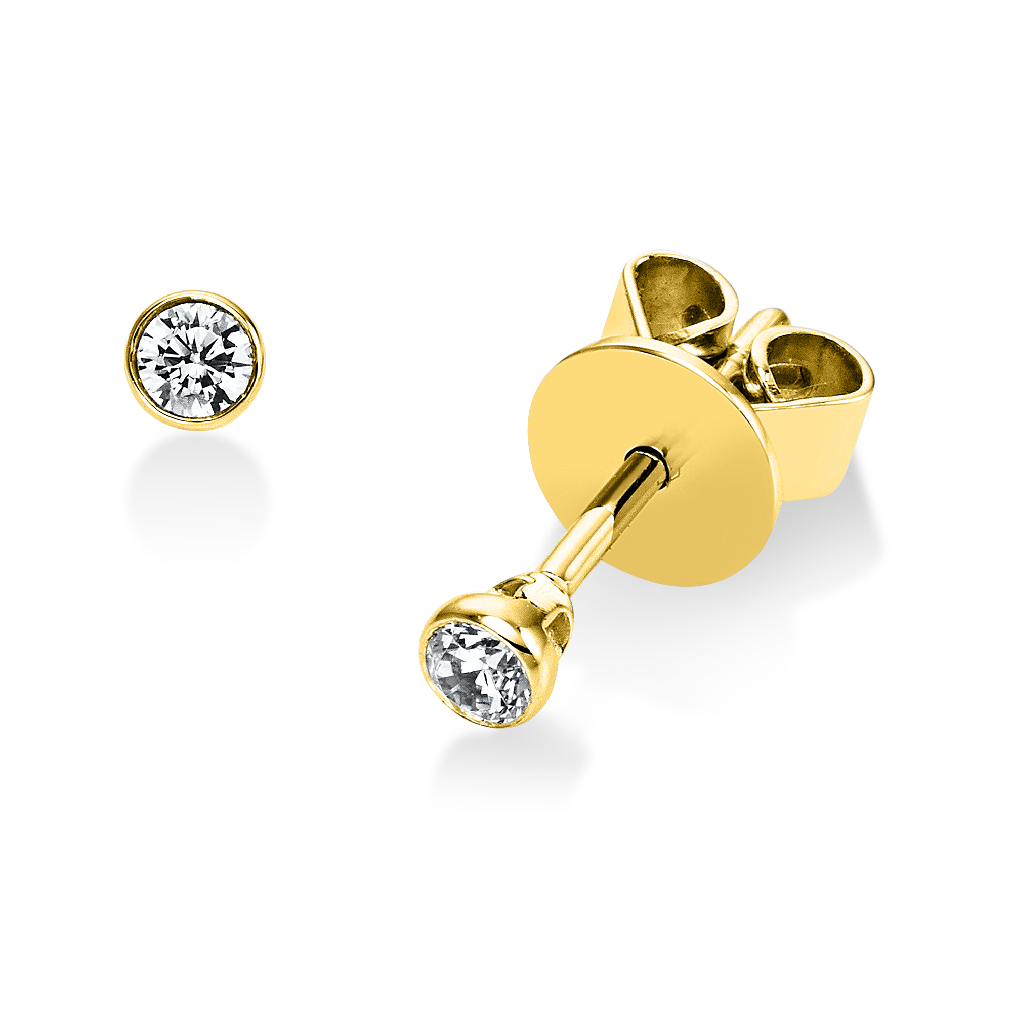 Guldbrandsen - Ørestikker - Øreringe - Guld - Diamanter - 2G127G4-14