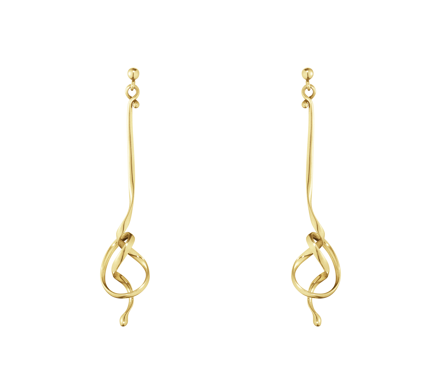 Georg Jensen - Torun / Forget-Me-Knot Øreringe - Guld - 3518498