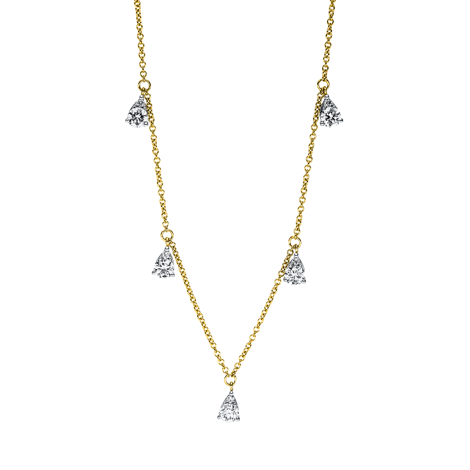 Guldbrandsen - Halskæde - Diamanter - Guld - 4L890G4-1