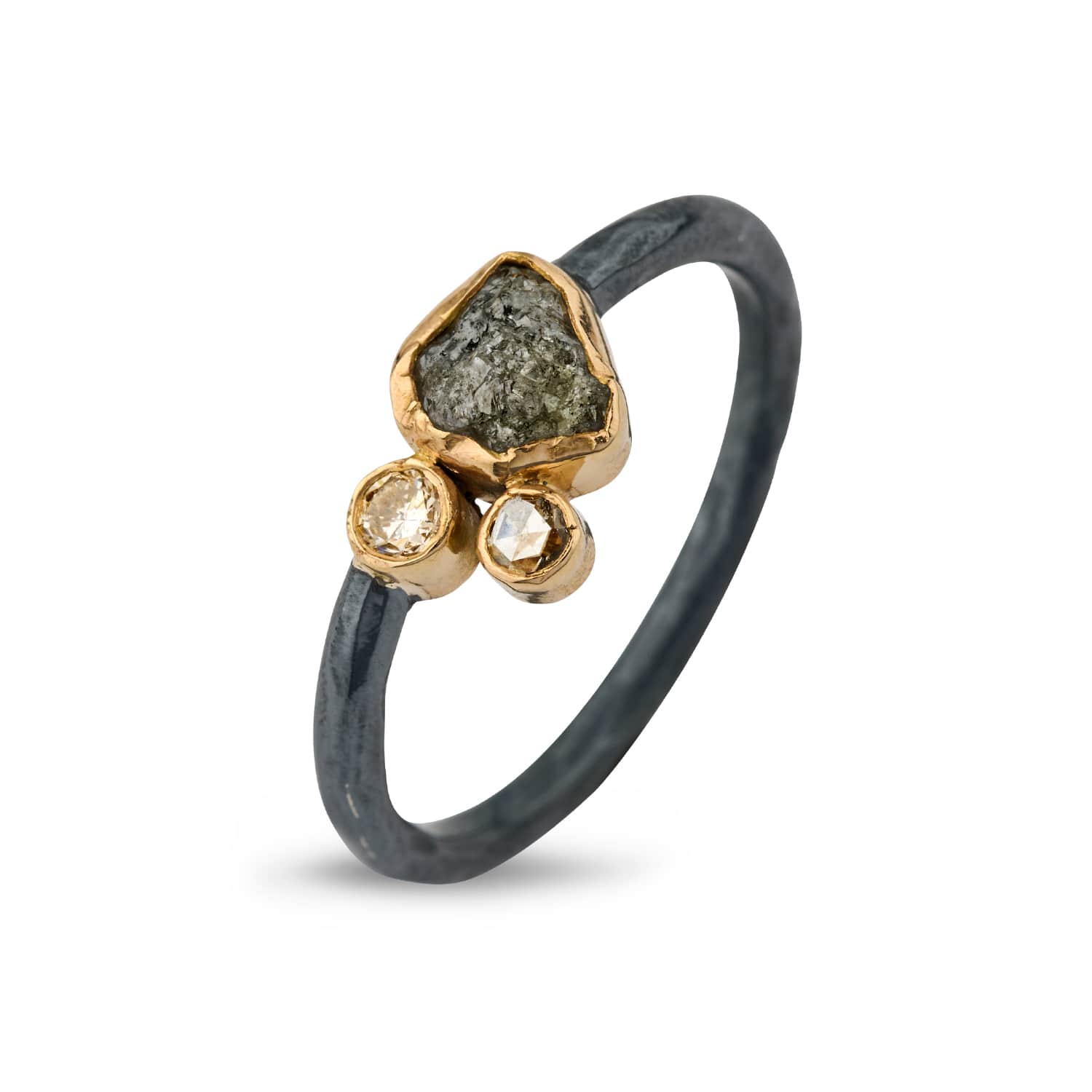 By Birdie - Cecilie ring - Guld - Sølv - Diamanter - 50110295 59
