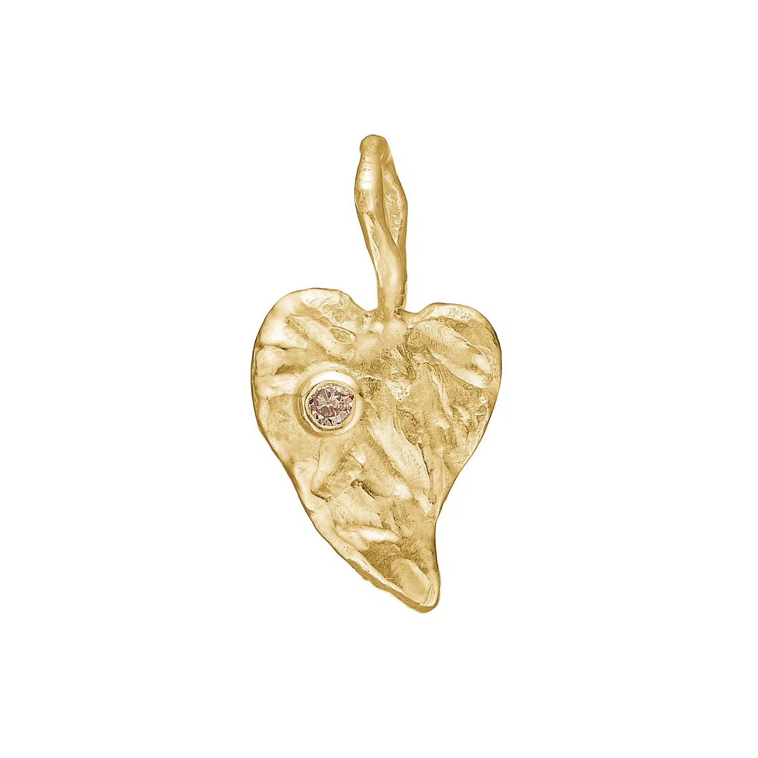 By Birdie - Zenith Heart vedhæng - Guld - Diamant - 5090297