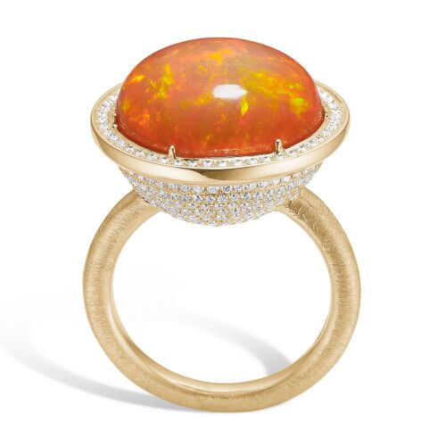 Guldbrandsen - Sparkling Summer Ring - Guld - Diamanter - Opal