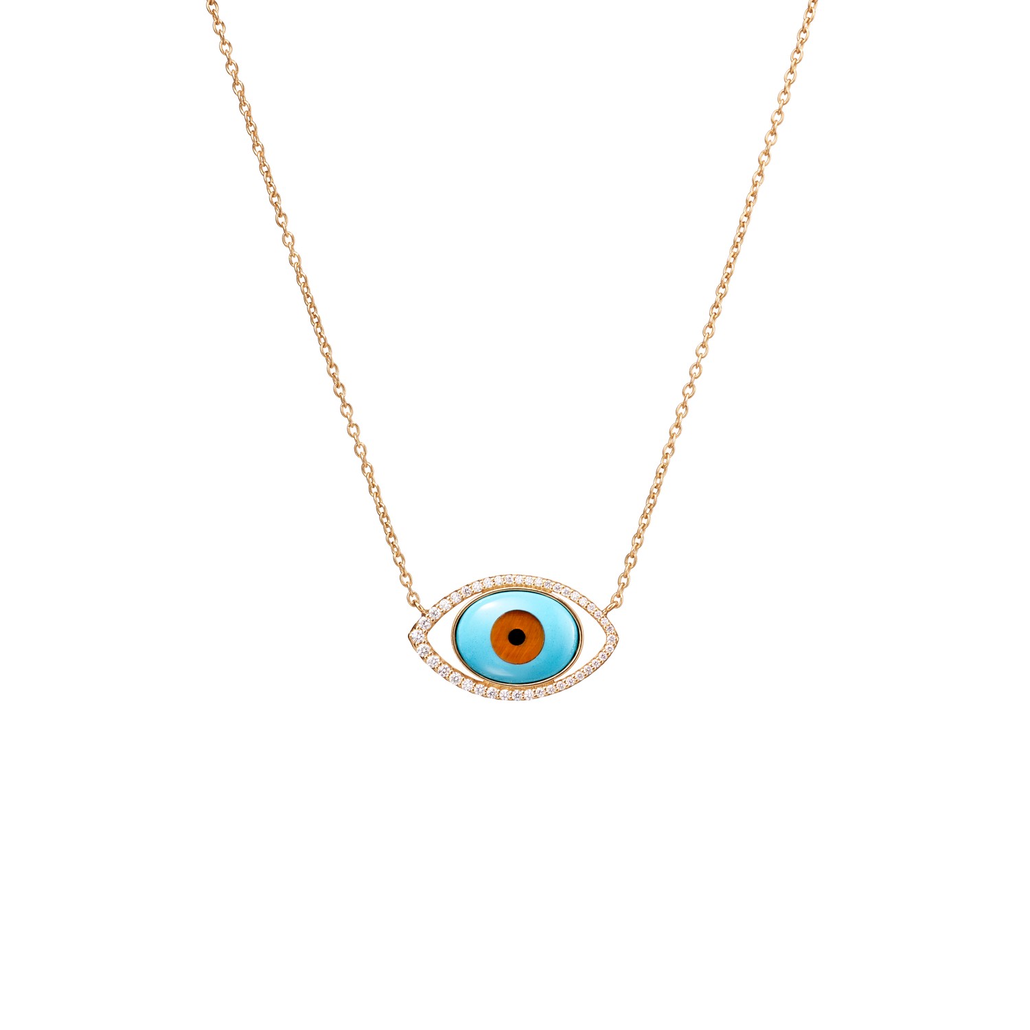 OLE LYNGGAARD COPENHAGEN - Evil Eye Collier - A3258-401