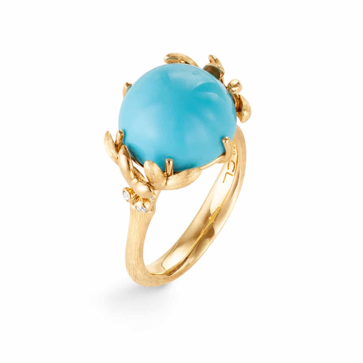 OLE LYNGGAARD COPENHAGEN - FOREST SPECIAL PIECE TURQUOISE Ring - A9994-452