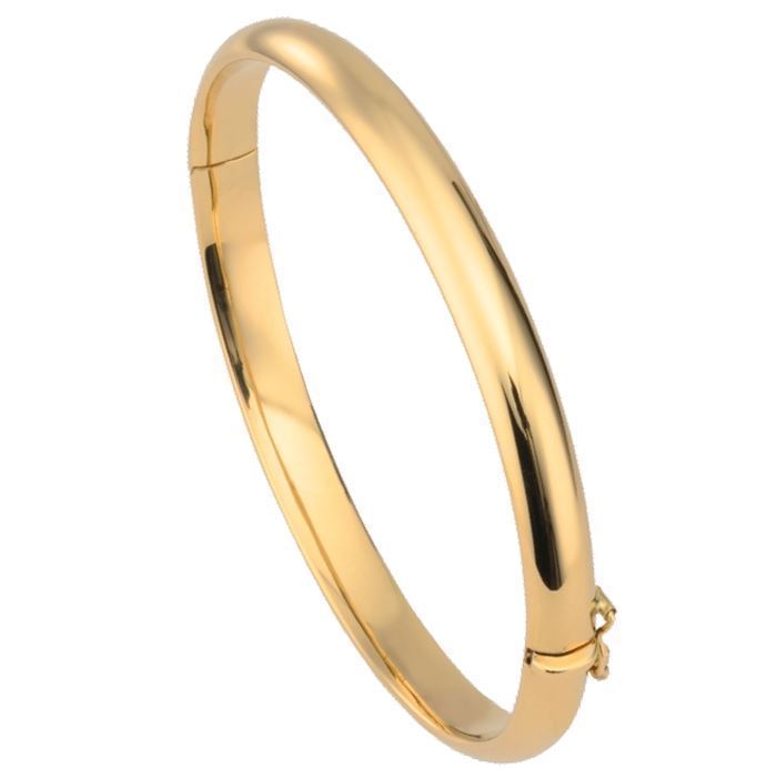BNH: Klassisk Armring - 8kt - 6.00 CM 4.00mm