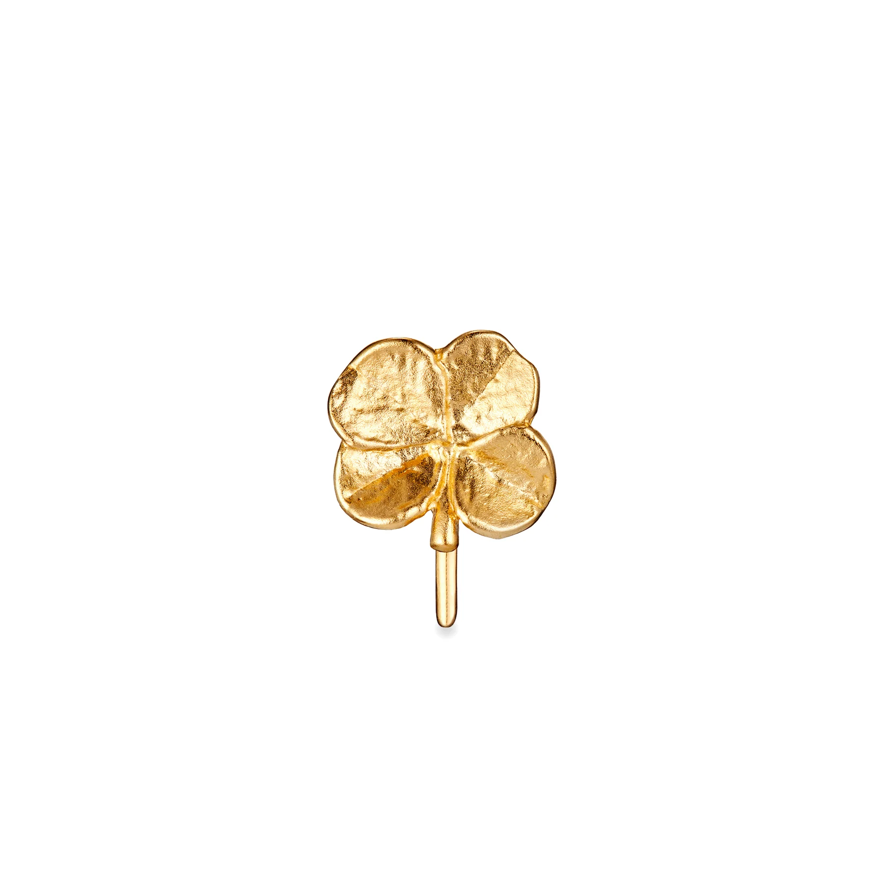 Flora Danica - Firkløver Ear Cuff - Øreringe - forgyldt sølv - FLC-EaCu-G