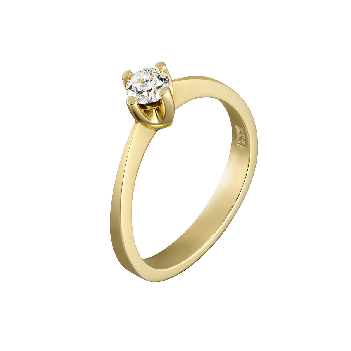 Guldbrandsen - Diva ring - Guld - Brillanter - Diva-YG 0,15 ct