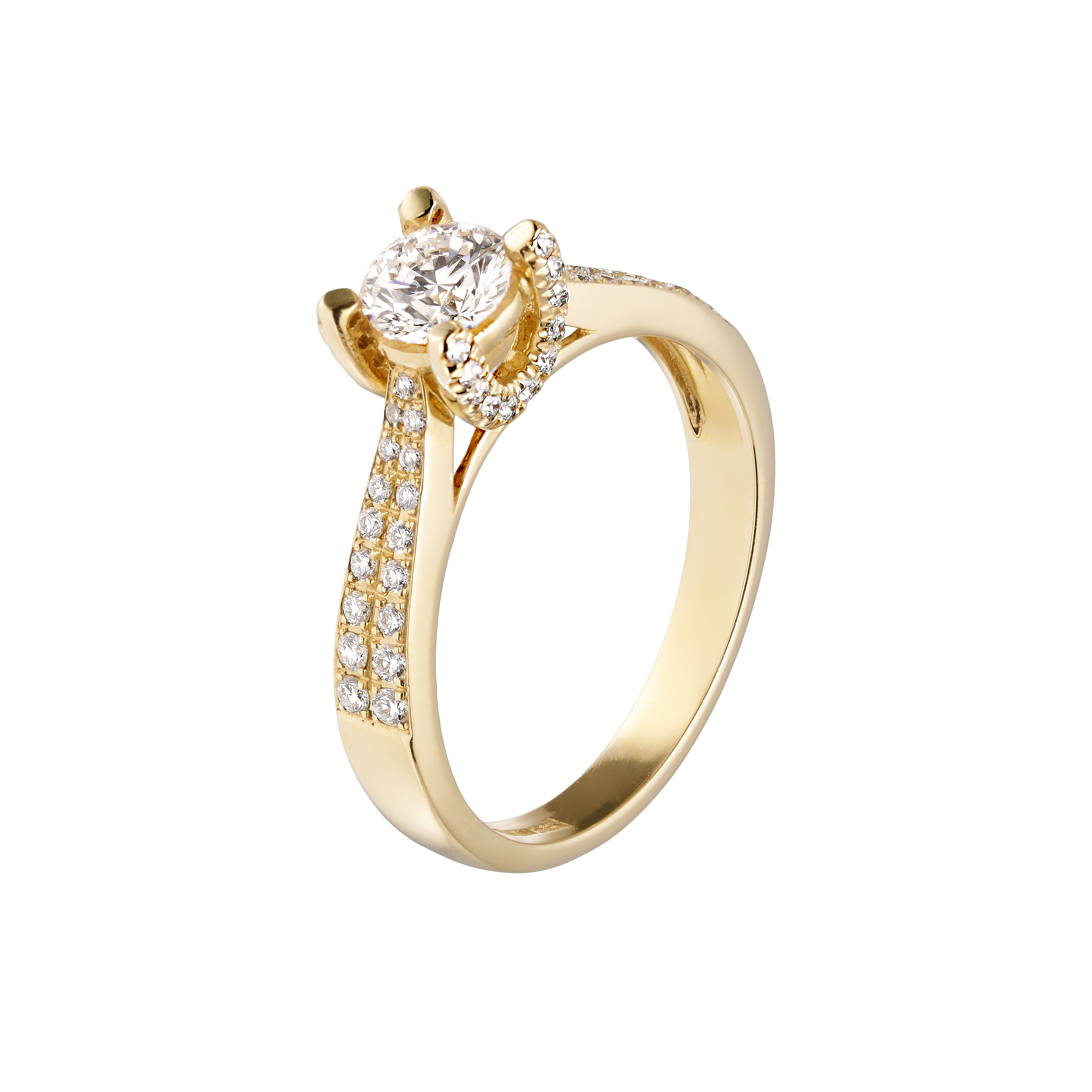 Guldbrandsen - Elisabeth Solitaire ring - Guld - Brillanter - GUR182 0,30 ct