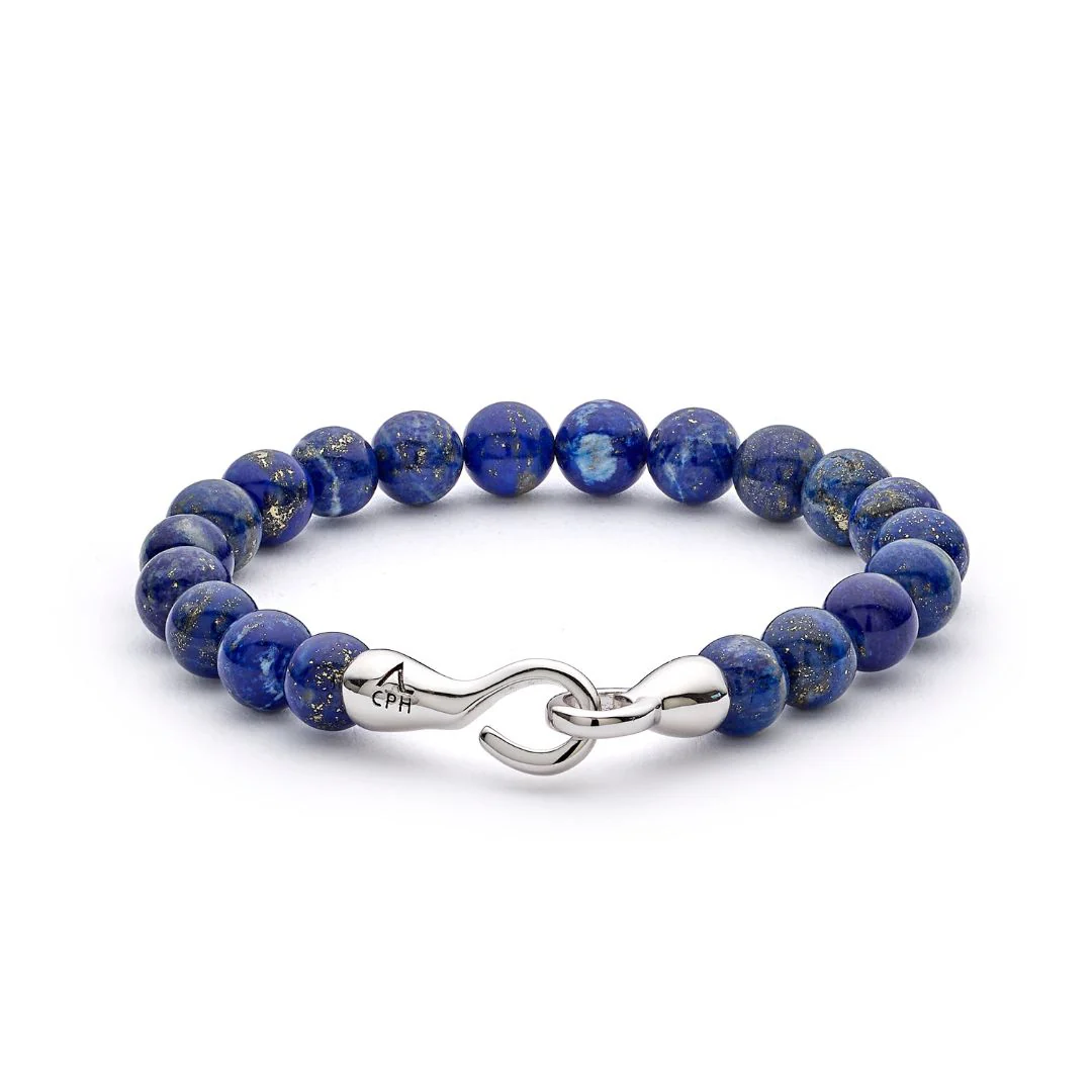 Alexander Lynggaard - Lapis armbånd (8mm) - F00160 Large
