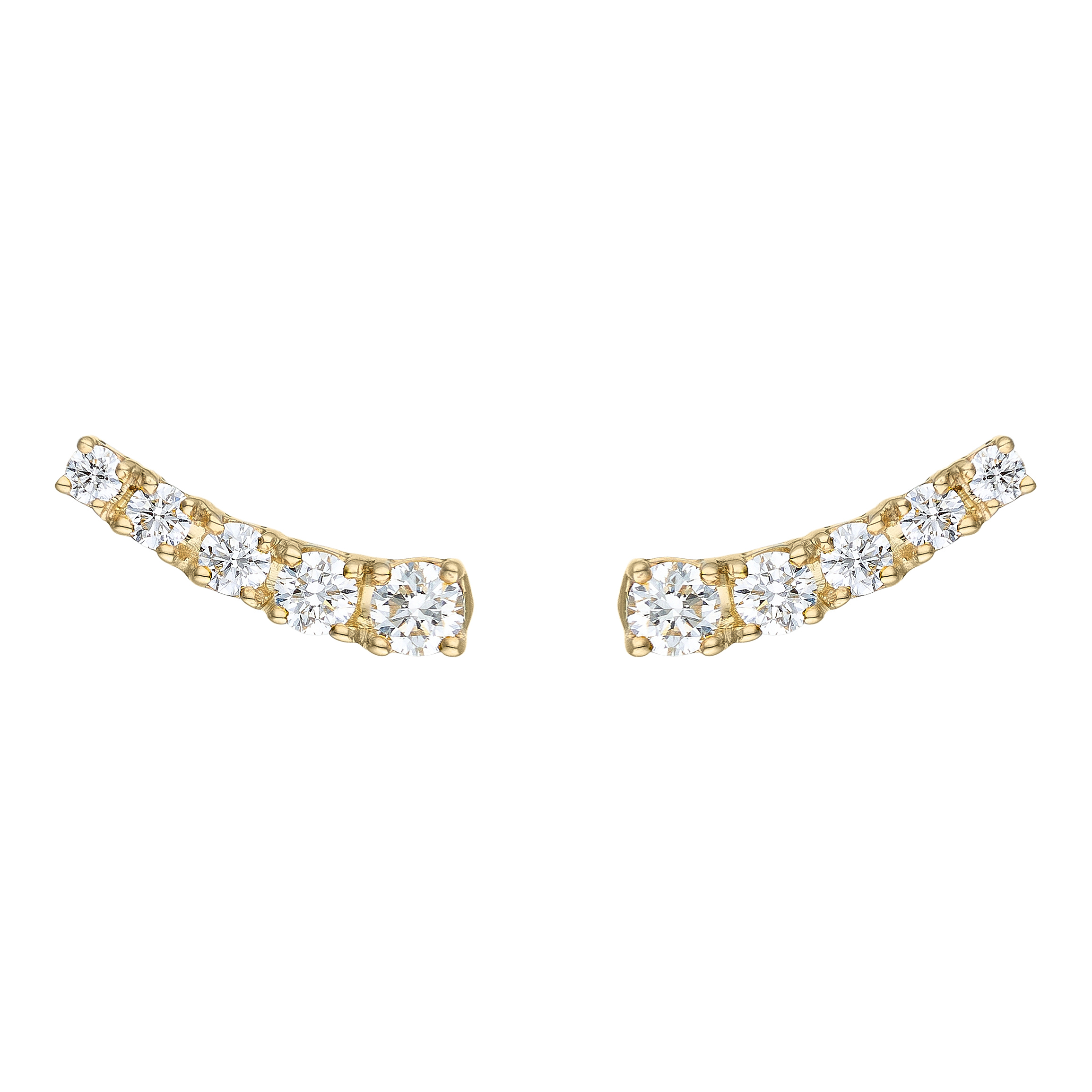Guldbrandsen - Earcuff - Lille - 14Kt. Guld - Brillanter - GUE150-Y