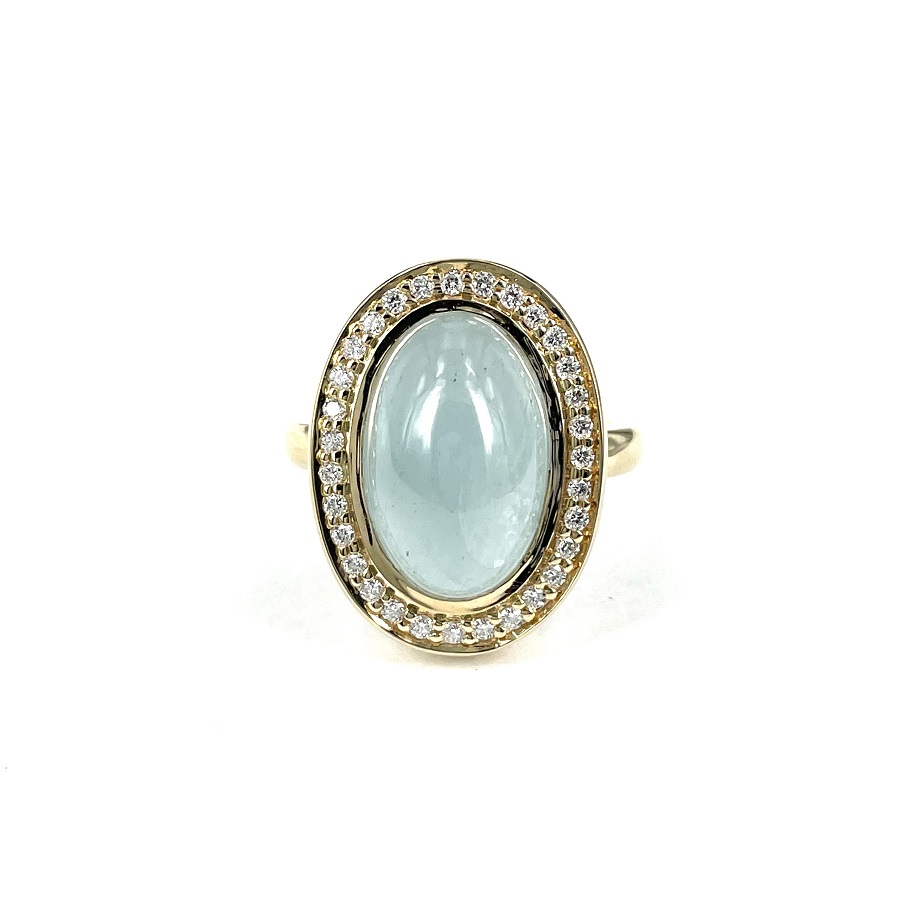 Guldbrandsen - Katharina Roset Ring - Akvamarin - GUR160-UNI03