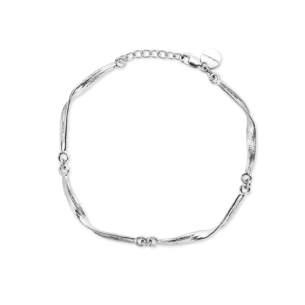 Flora Danica - Græs armbånd - sølv - Gr-BR-S