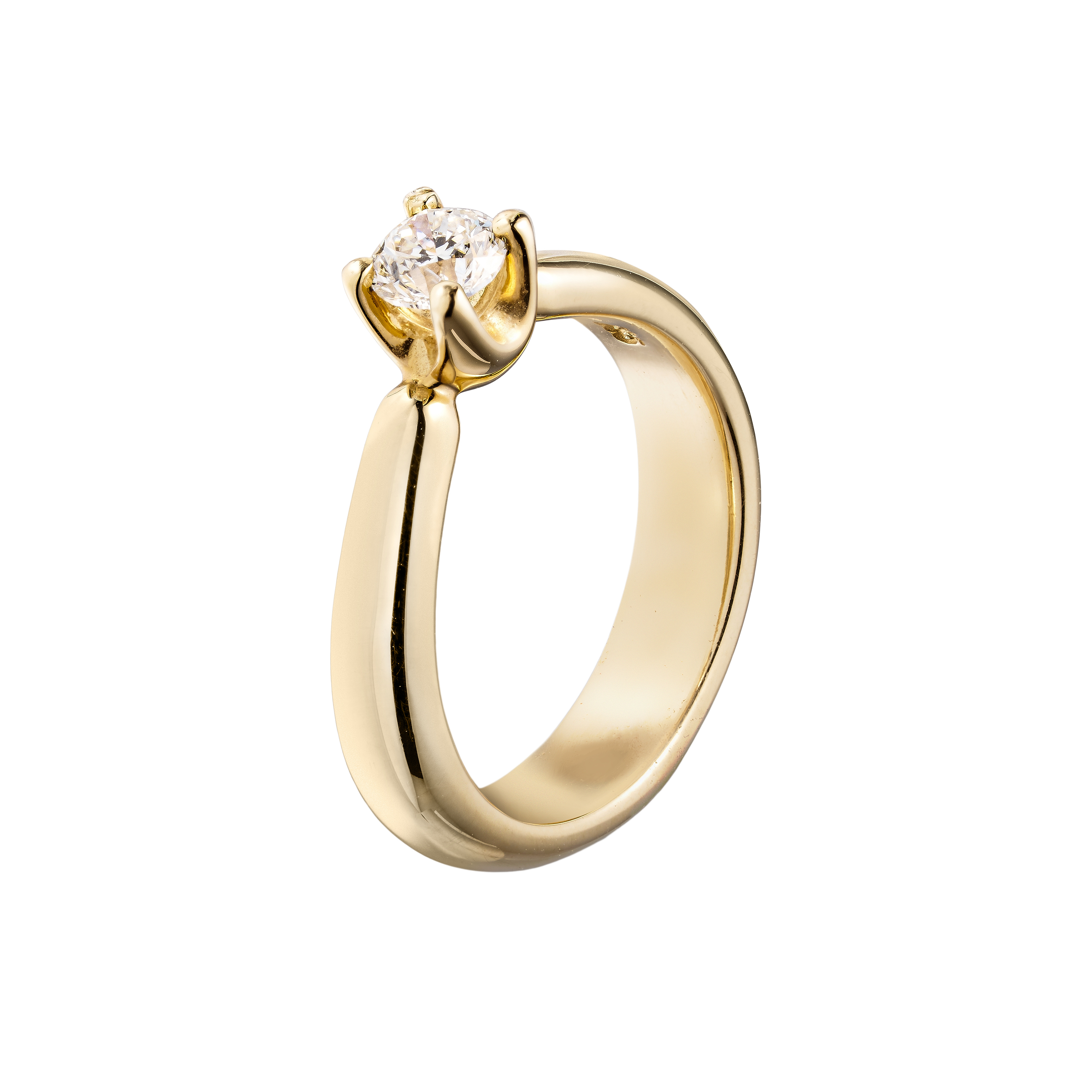 Guldbrandsen - Grace Solitaire ring - Guld - Brillanter - GRACE-YV 0,40 ct