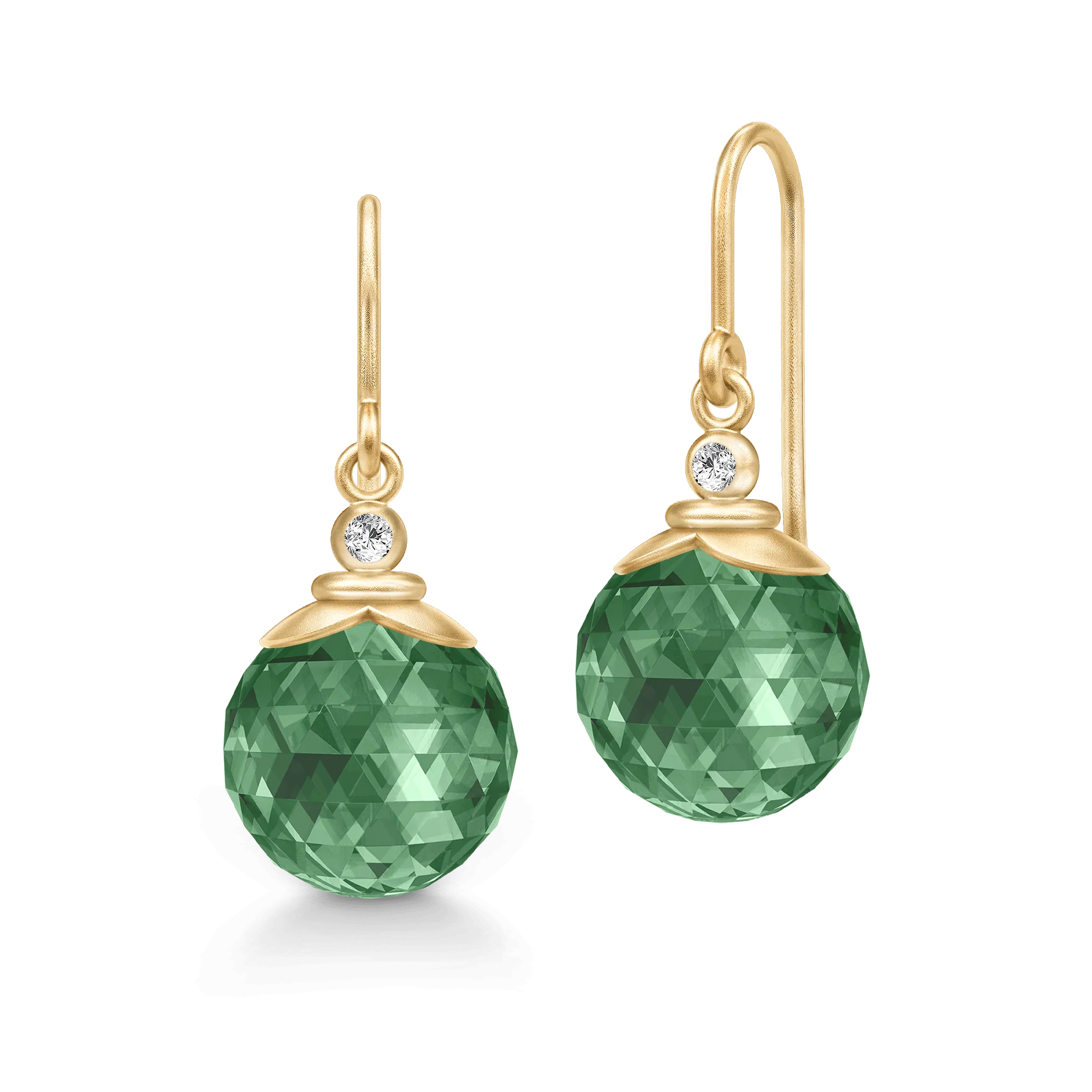 Julie Sandlau - Berry Earrings Øreringe - Turmalin - Forgyldt sølv - HKS788GDTMCRCZ