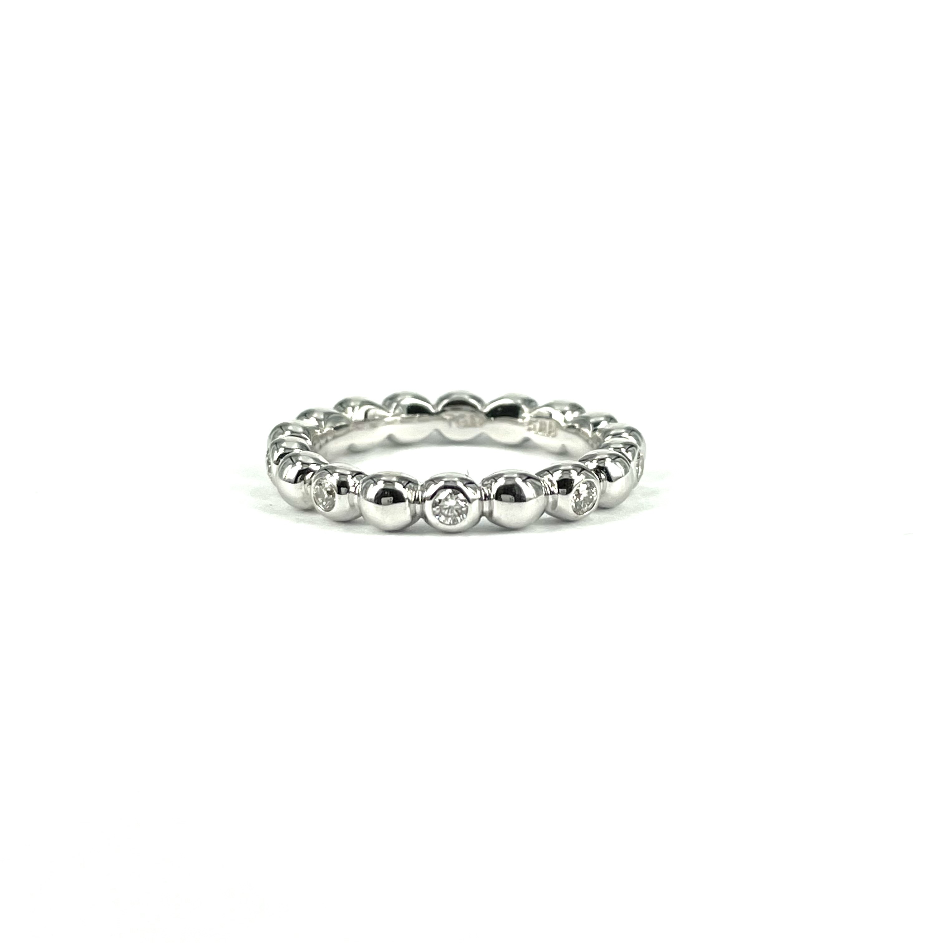 Guldbrandsen - Trylle Ring - Kraftig - hvidguld Med Brillanter - STR-W15