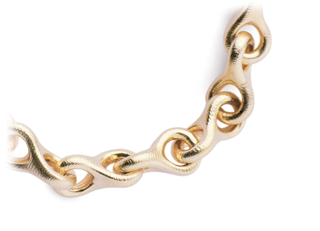 OLE LYNGGAARD COPENHAGEN - Ottetalslænke - Guld - C1175-201