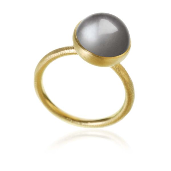 Dulong - Pacific Ring - Stor - Guld & Månesten - PAC3-A1105