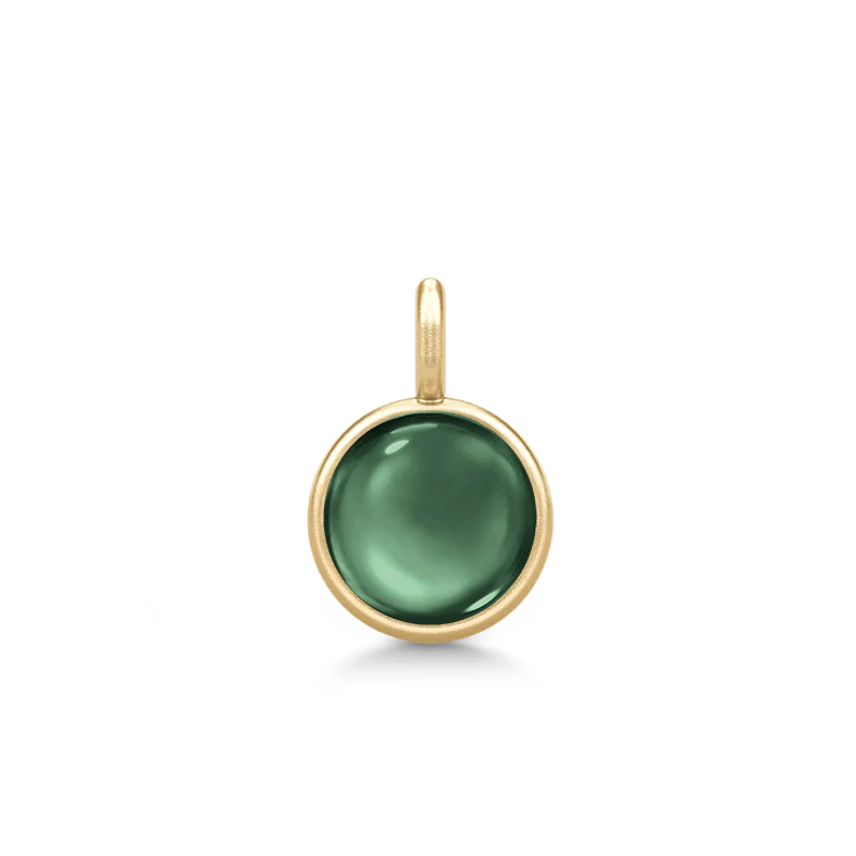 Julie Sandlau - Little Prime Pendant - Vedhæng - Turmalin - Forgyldt sølv - PD19GDTMCR