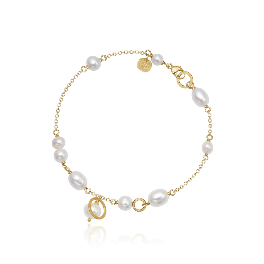 Dulong - Piccolo Armbånd - Guld - perler - 104150A64-3 - PIC4-A2507