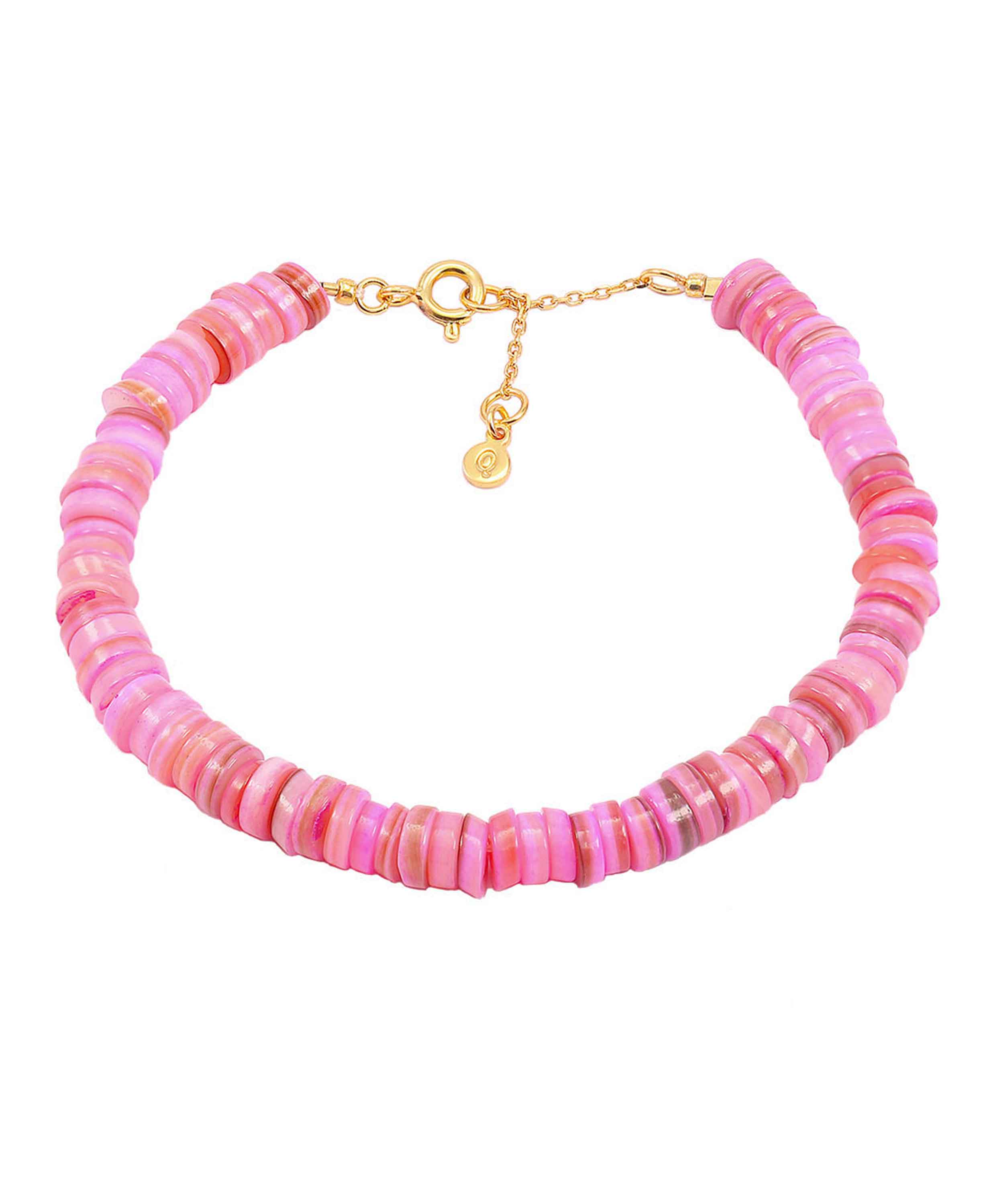 Hultquist - Pink Armbånd - Sølv - S08533G