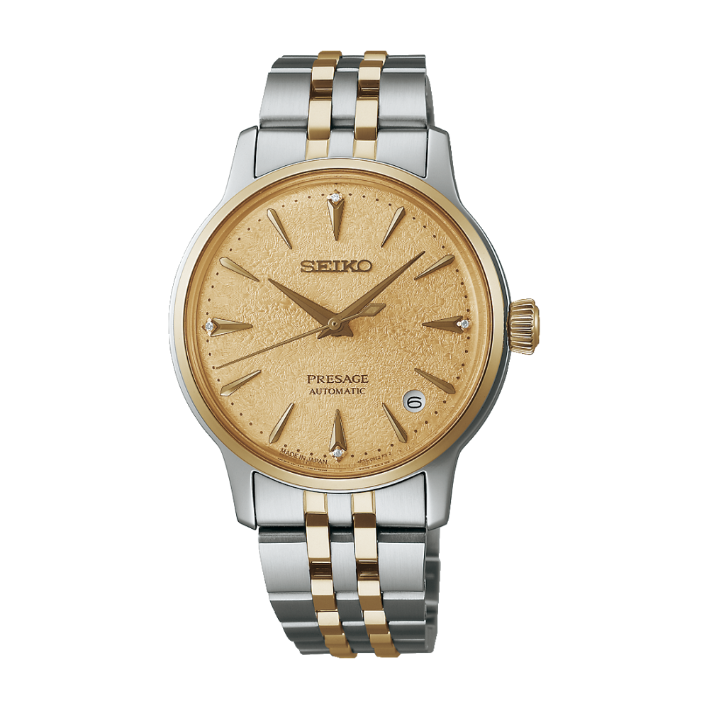 SEIKO - Presage Dame ur - Mekanisk - Automatik - 34mm - SRPL64J1
