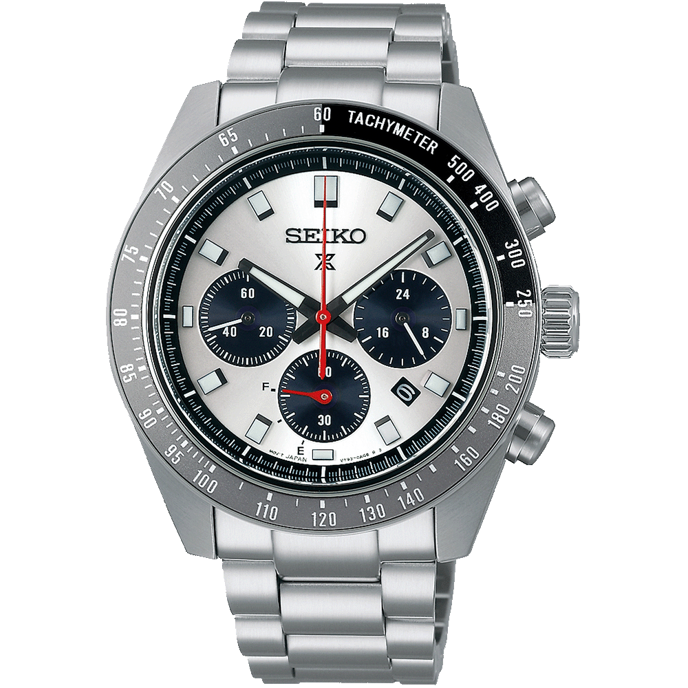 SEIKO - Prospex Solar Speedtimer Herreur - 42mm - SSC911P1