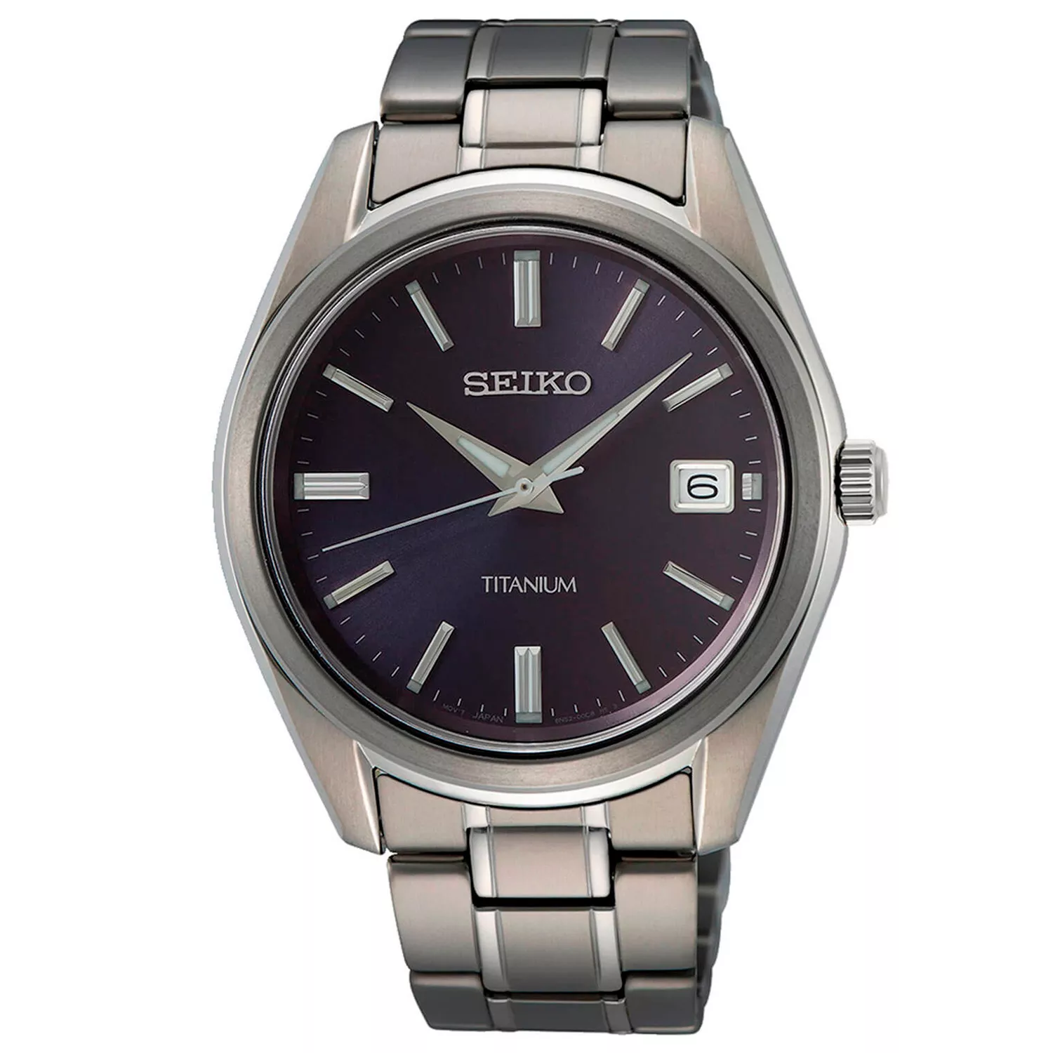 SEIKO - Titanium Essential Herreur - Titanium - 40mm - SUR373P1