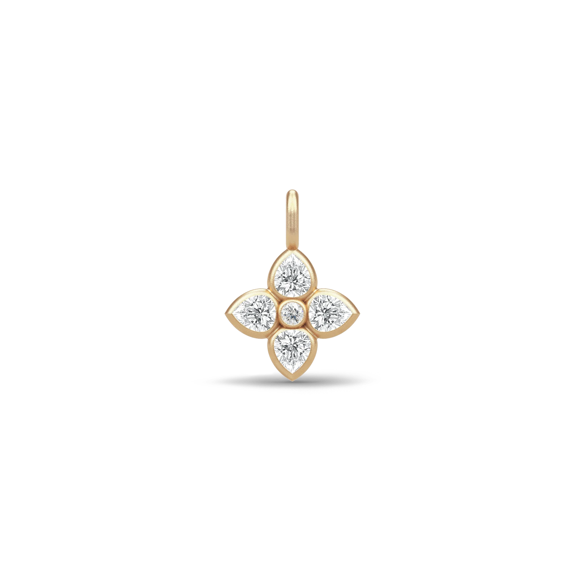 Julie Sandlau - Poem Pendant Vedhæng - Guld - Topas - YG14-PD361WT