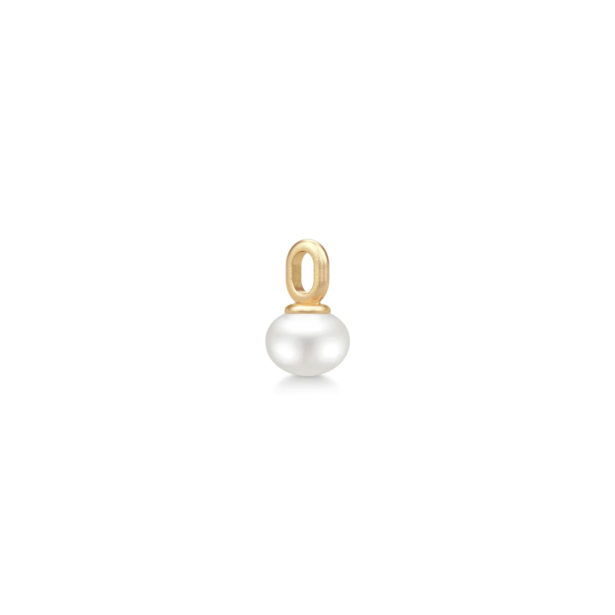 Julie Sandlau - Elaine Pendant Vedhæng - Guld - Perle - YG14-PD419WHPL