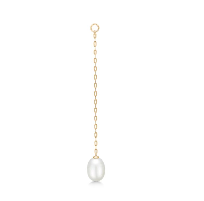 Julie Sandlau - Esther Ear Pendant - ørestikker - Øreringe - Guld - Perler - YG14-EP04