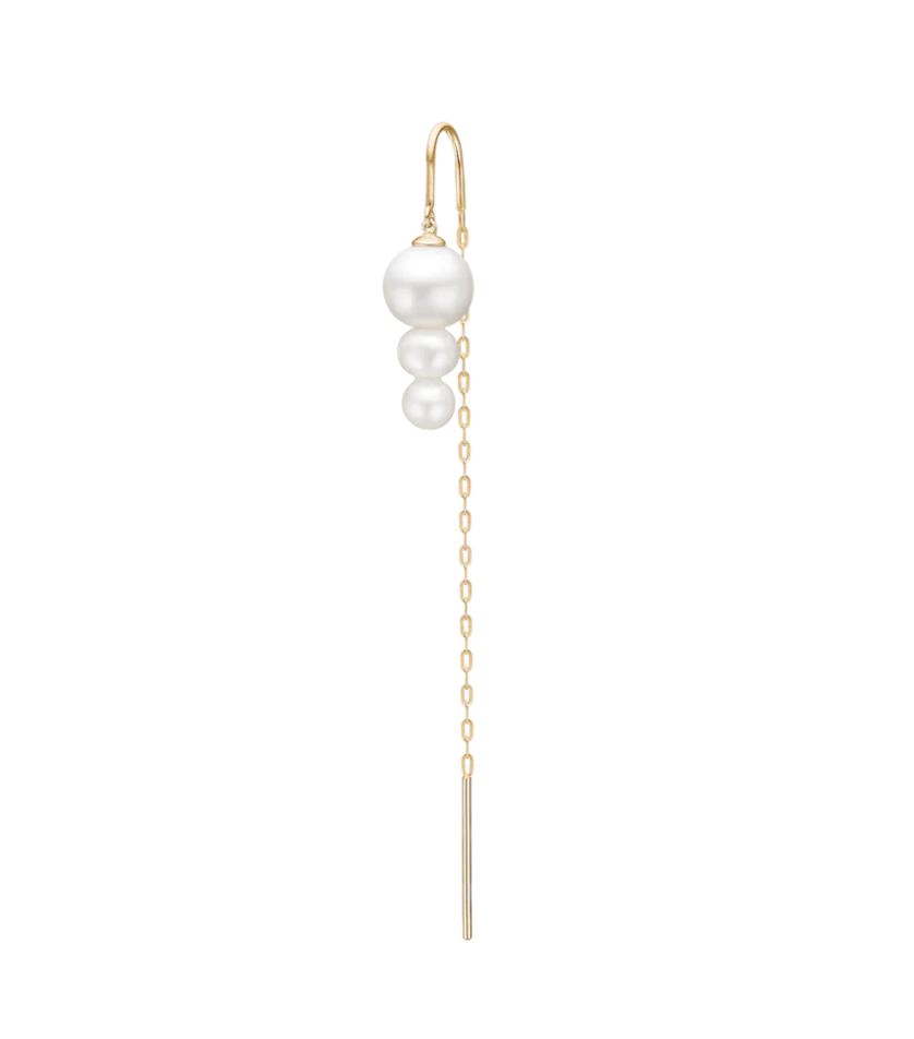Julie Sandlau - Eden Chain - Øreringe - Guld - Perler - YG14-HKS696