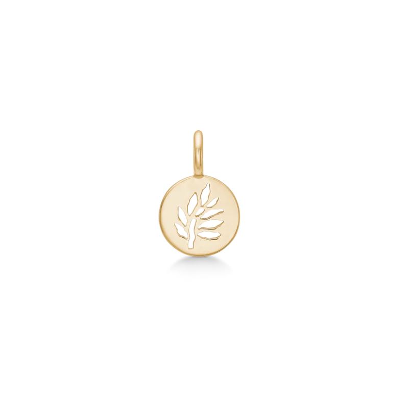 Julie Sandlau - Signature Pendant Vedhæng - Guld - YG14-PD295