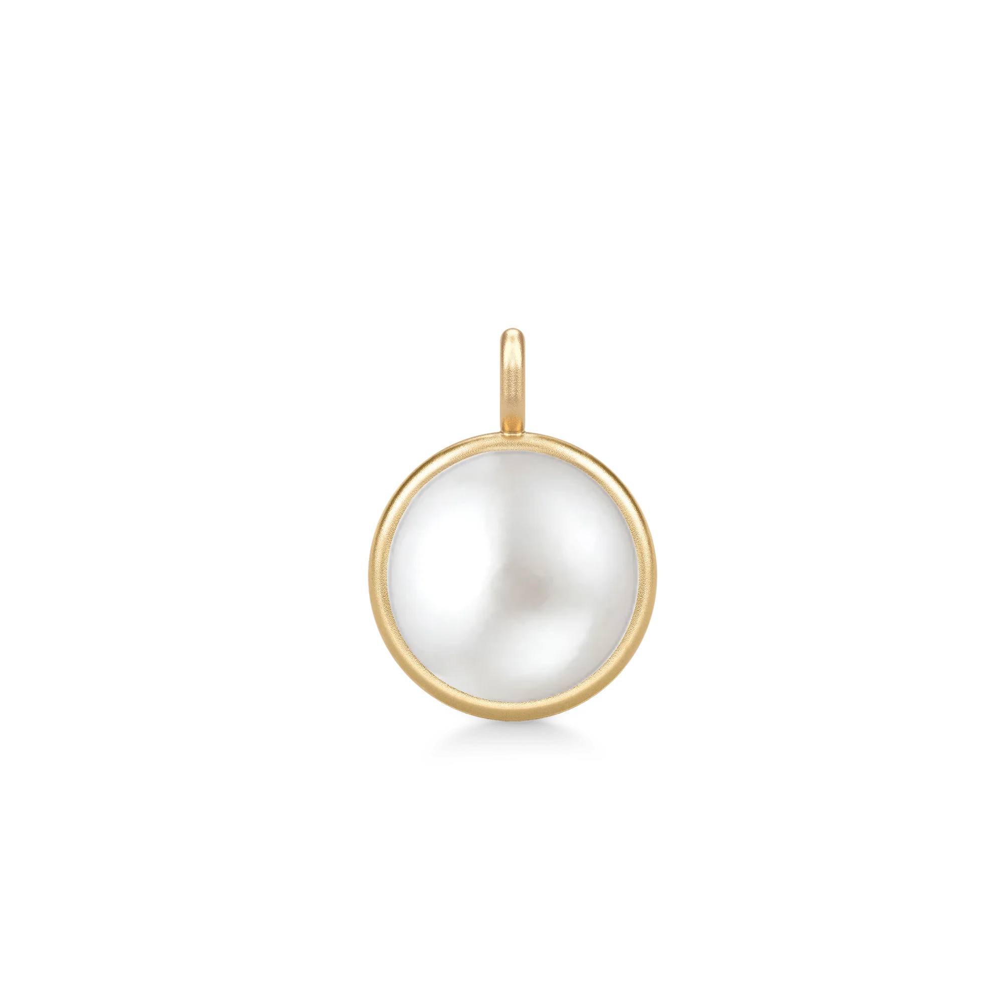 Julie Sandlau - Prime Pendant Vedhæng - Guld - Perler - YG14-PD363WHPL
