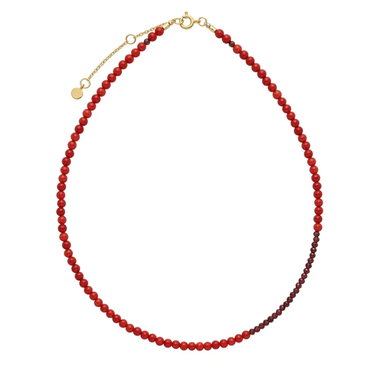 Hultquist: V�ra Halsk�de - Forgyldt S�lv - Koral - 06046G