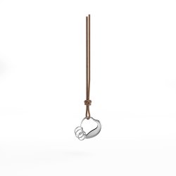 Georg Jensen: HJERTE Nglering - Keyring Heart - Rustfrit stl - 10020644