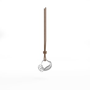 Georg Jensen: HJERTE Nglering - Keyring Heart - Rustfrit stl - 10020644